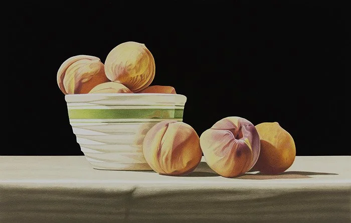 
Seven Peaches
16 Color Hand Drawn & Pulled Lithograph • Edition of 100

14" X 22" • 1997