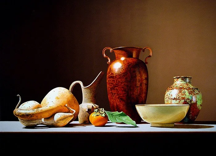 
Still Life with Persimmon Commission (sold)
Oil on Canvas

43" X 58" • 2003
