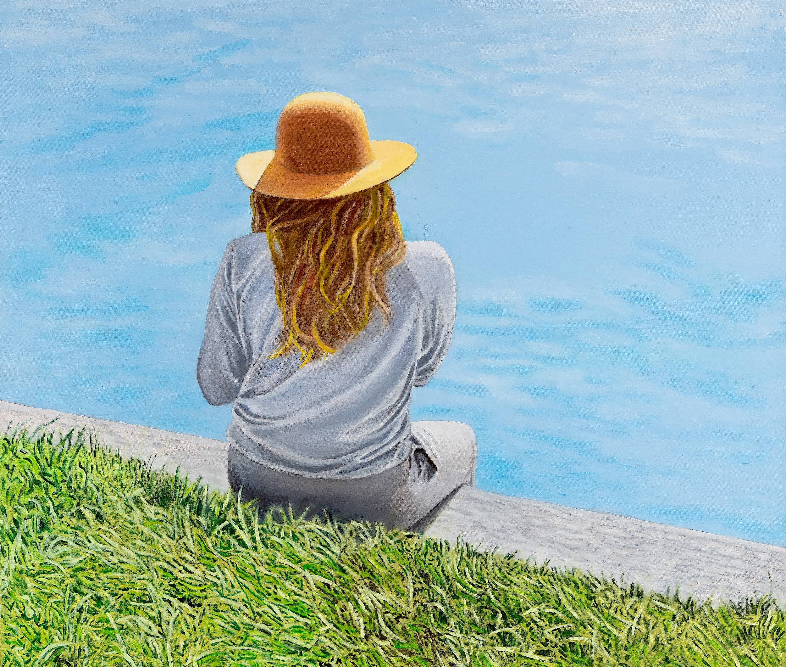 HOPE, OIL ON CANVAS, 36" X 42" 2026