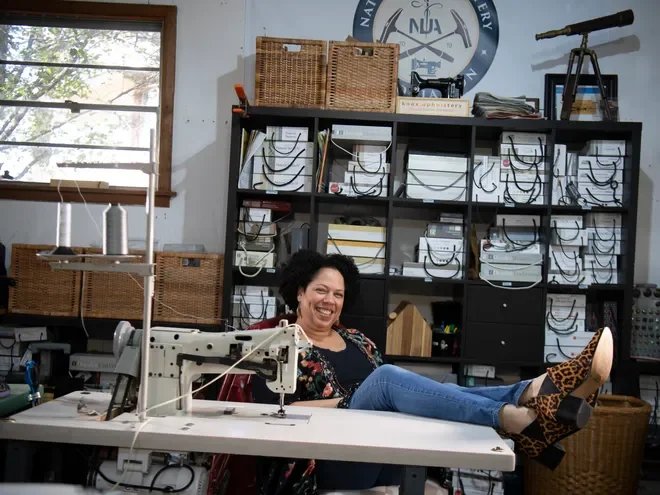Knox Upholstery owner on&nbsp;her six-month wait list and the next big step - Knox News