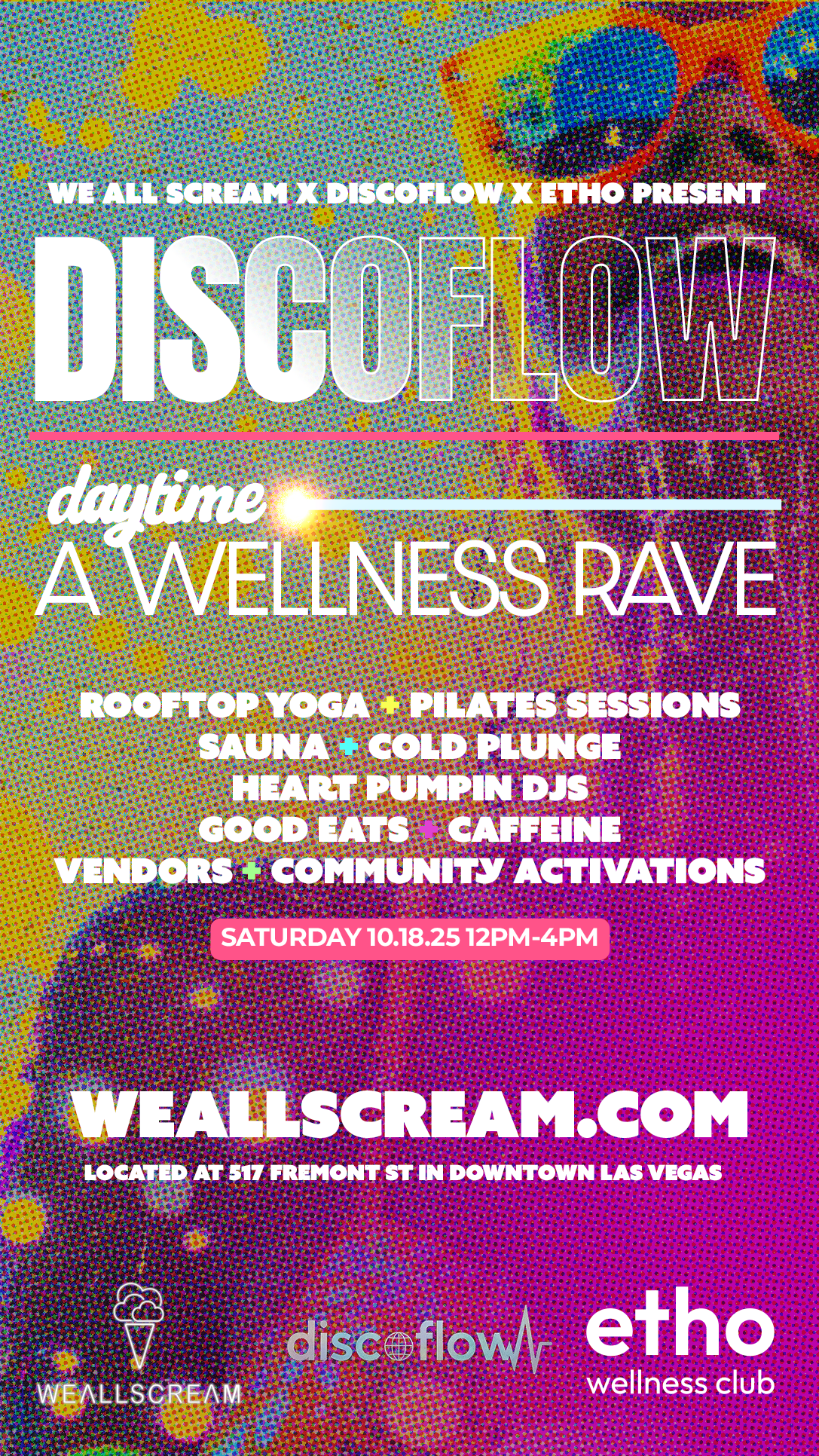 Discoflow Launch Party: Wellness Rave at We All Scream