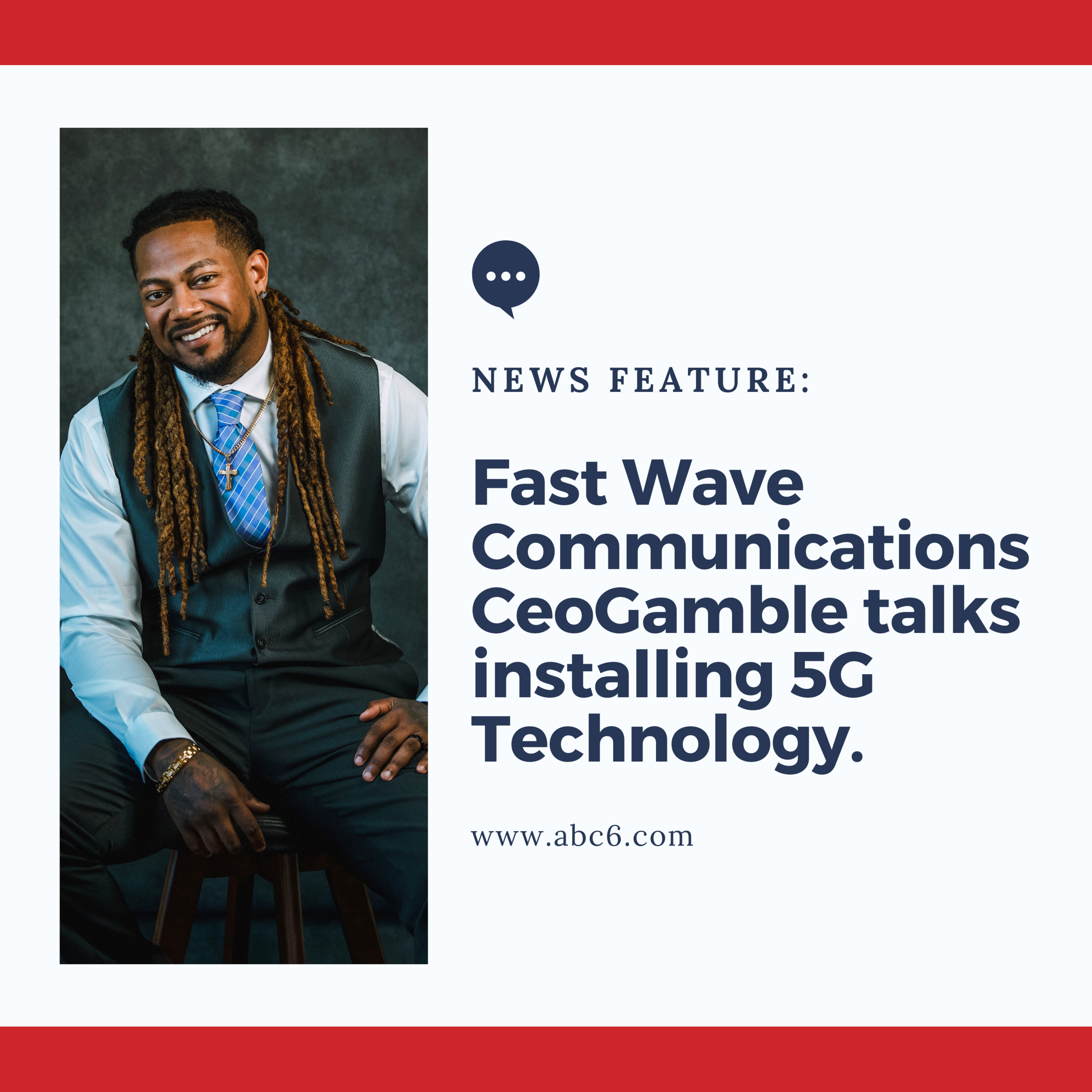 ABC News: Fast Wave Communications CeoGamble talks installing 5G Technology