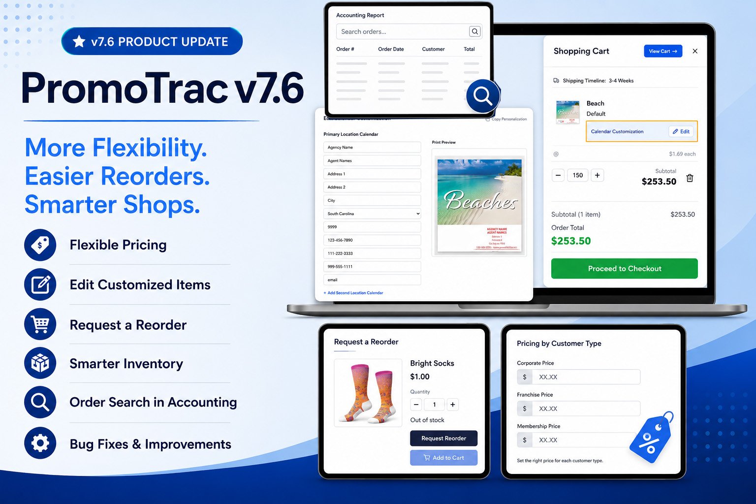 PromoTrac v7.6: Your Shop Just Got More Flexible!