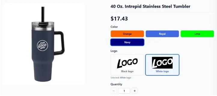 Color-Based Logo Selection