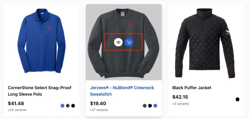Quick Add to Cart