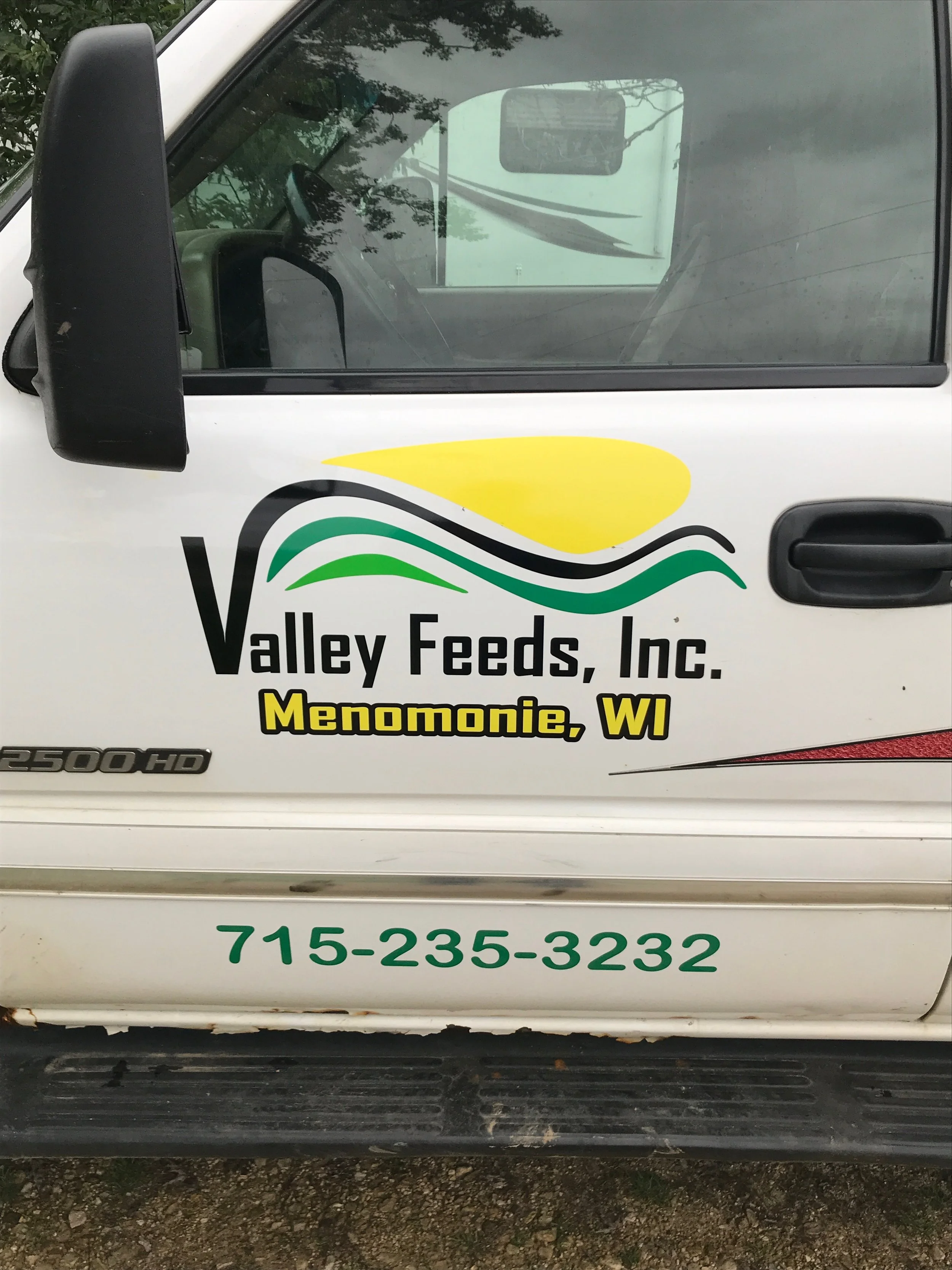 Valley Feeds vehicle decals