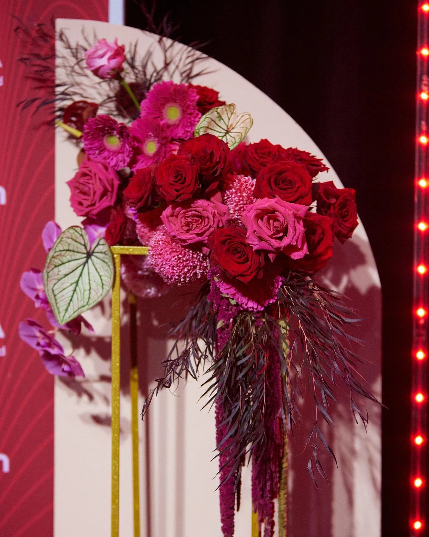 Corporate Gala in brand colours