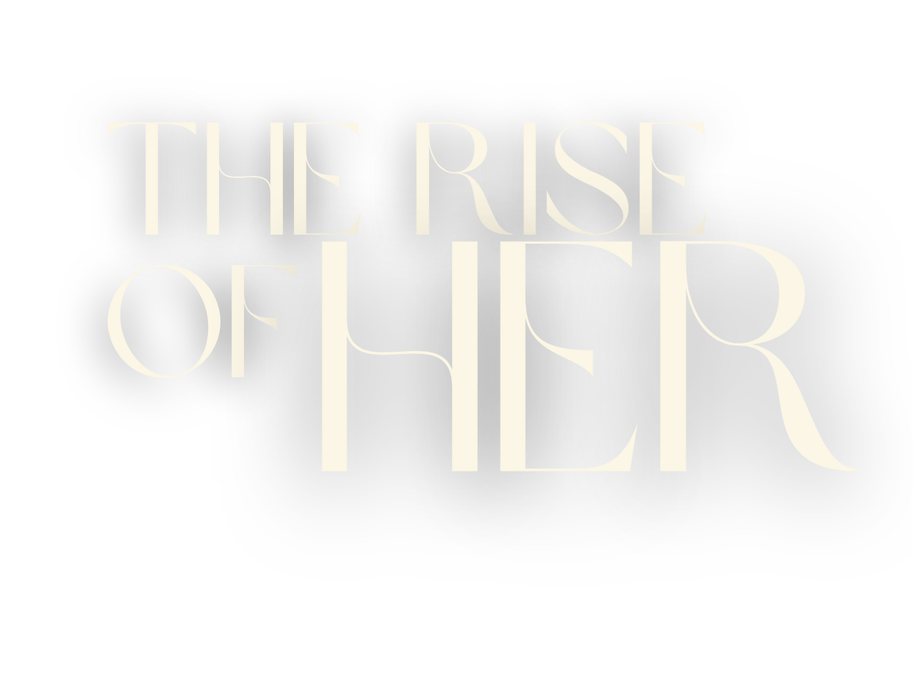 The image features the phrase 'The Rise of Tier' in stylized cream-colored text on a black background.