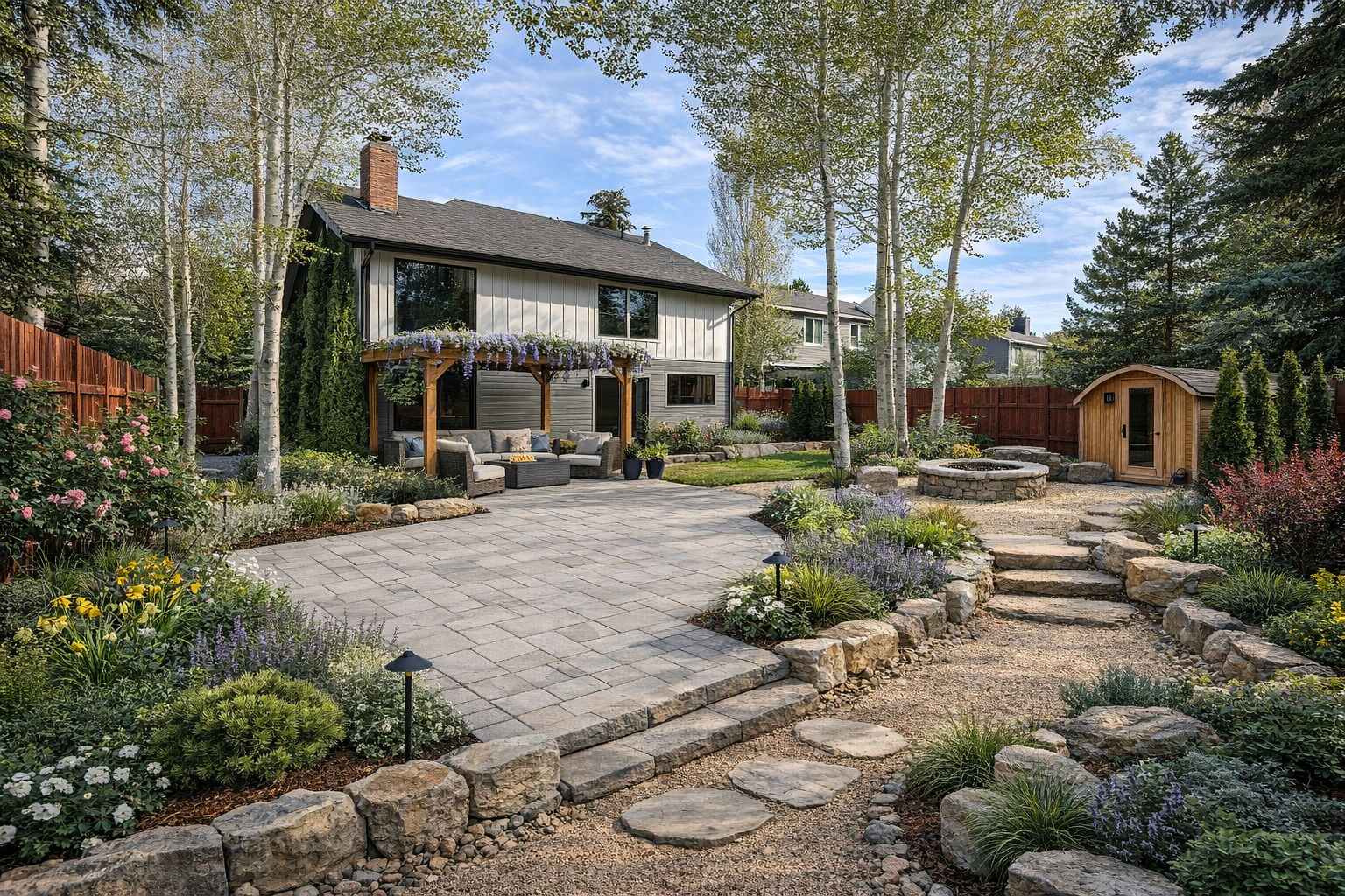 professional landscape design Park City Utah