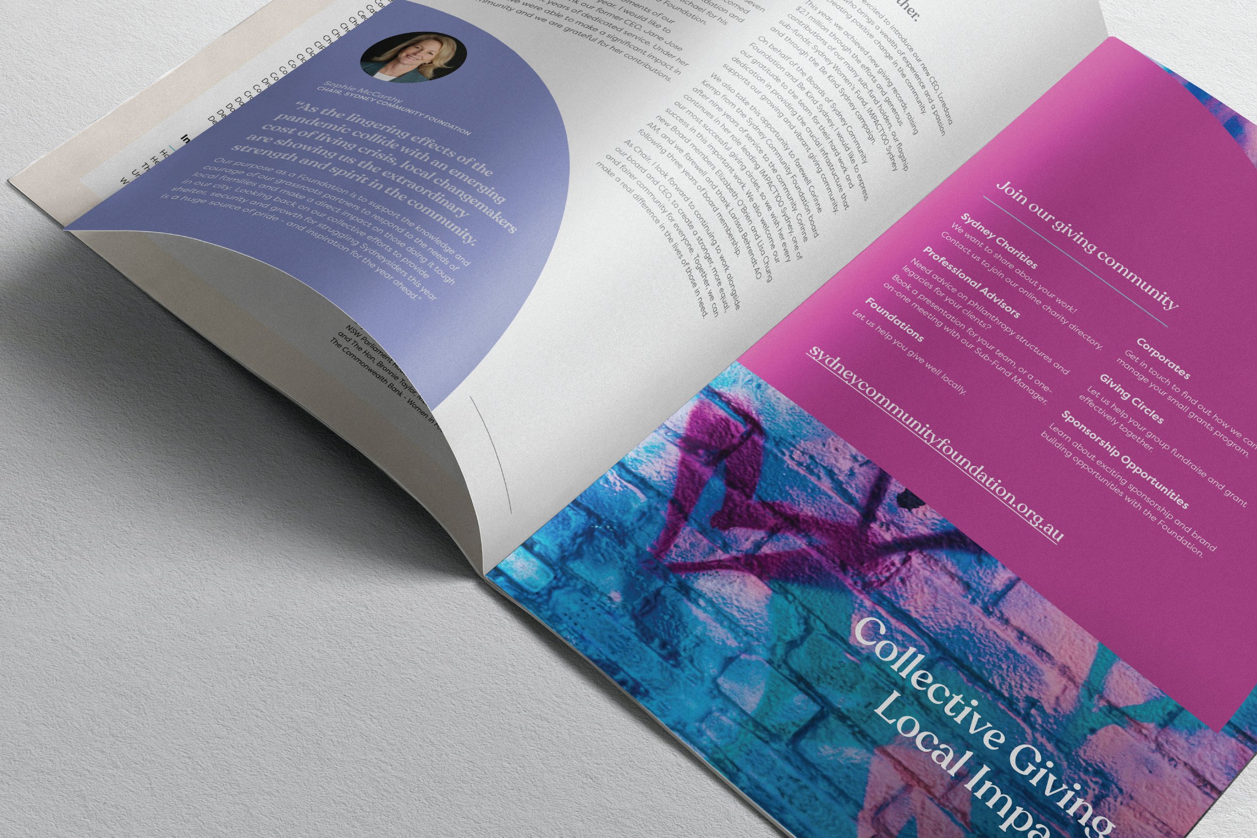 Sydney community foundation report detail