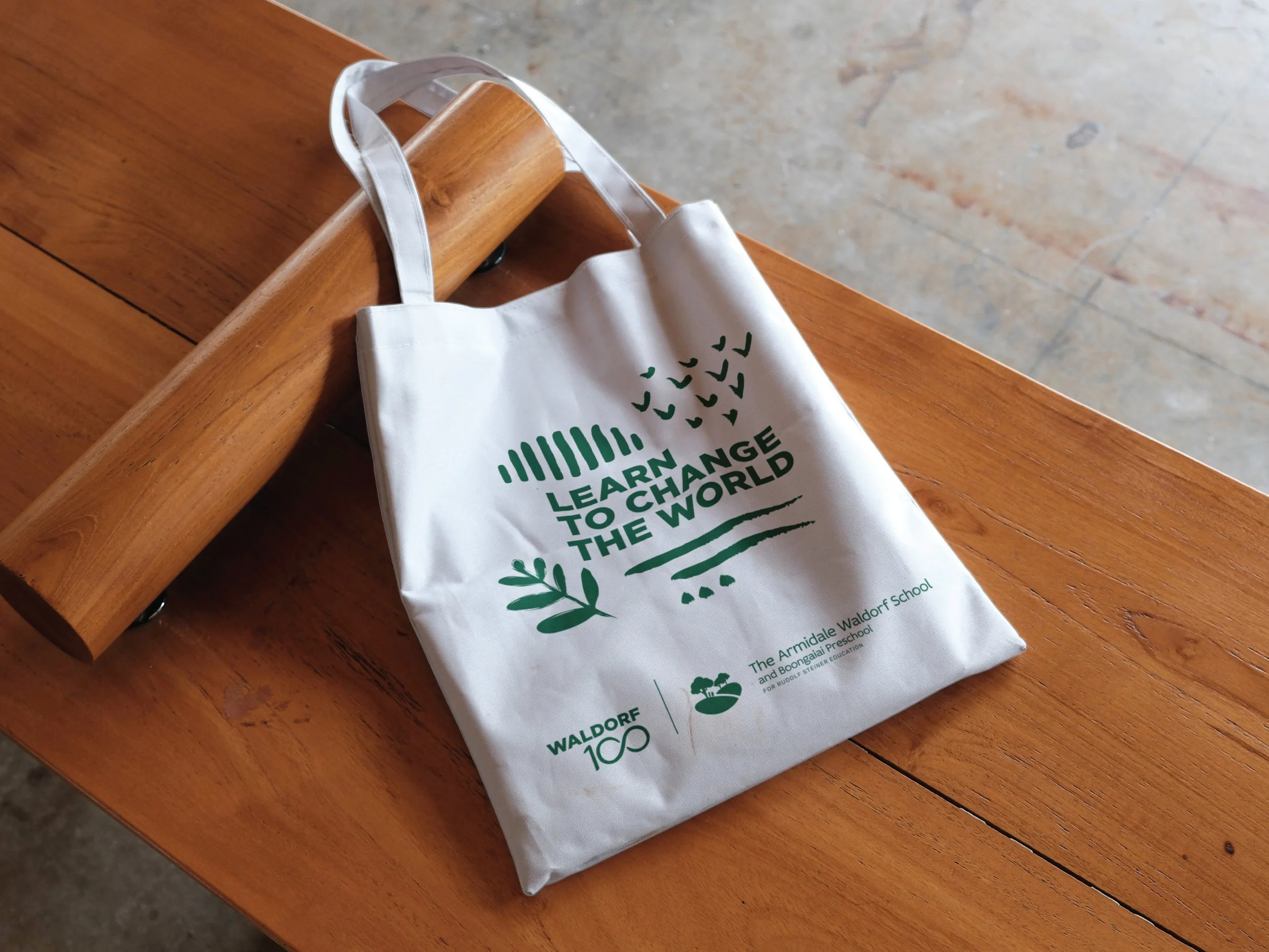 The Armidale Waldof School tote bag