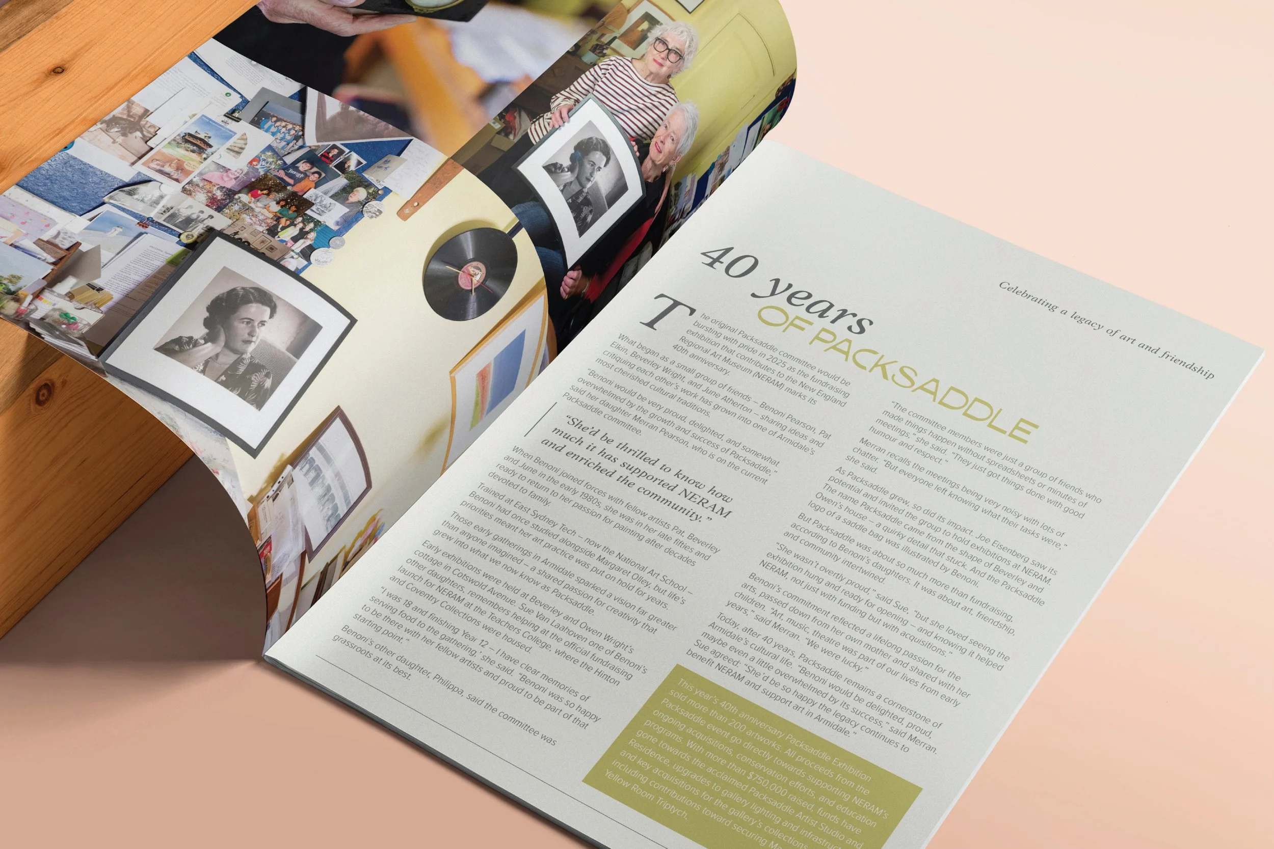 Summit magazine page detail