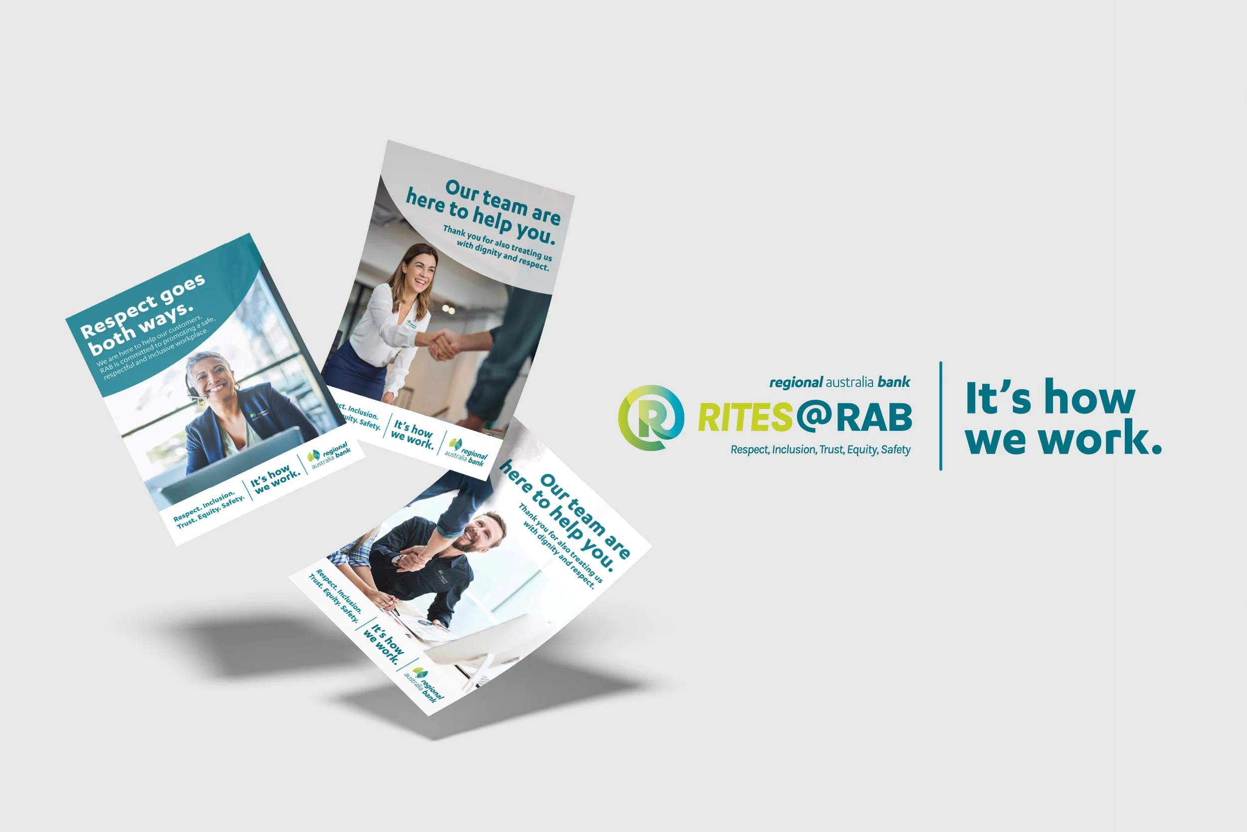 Regional Australia Bank Rites@RAB A5 flyers