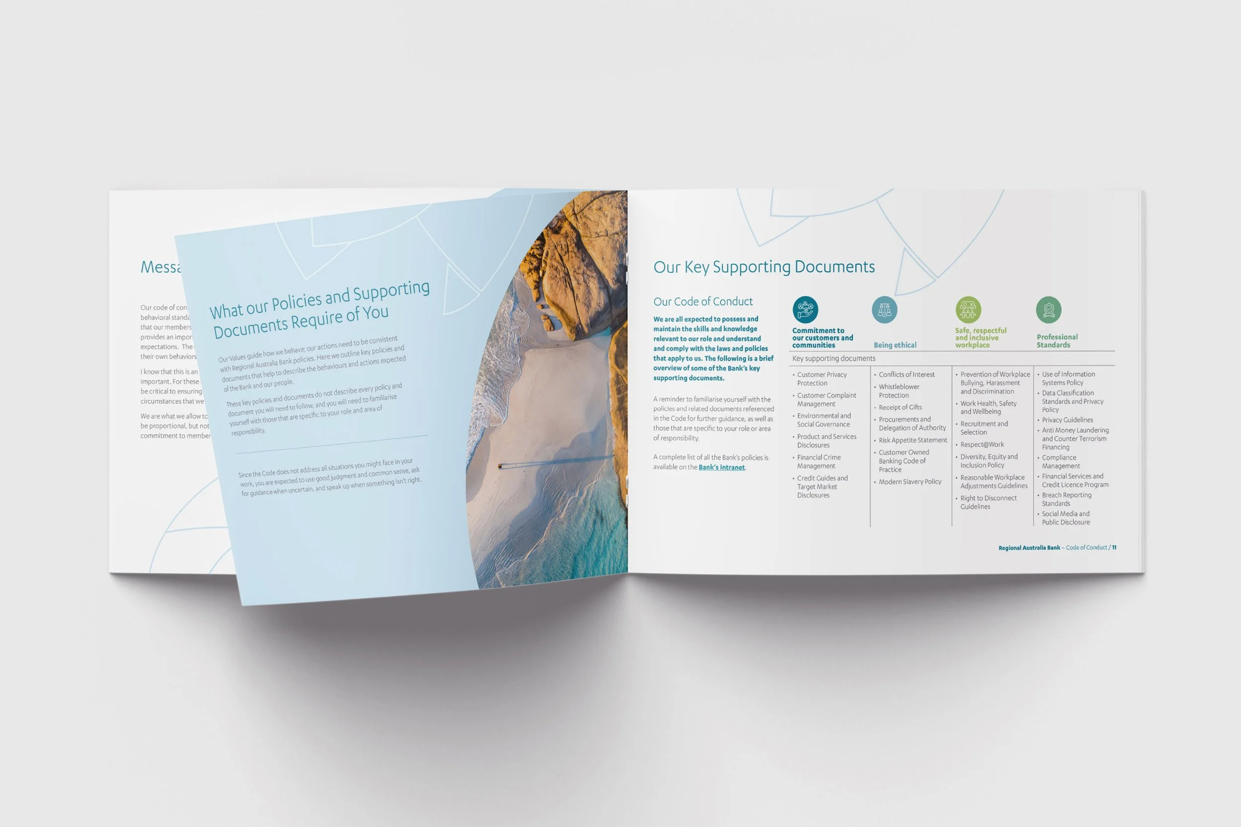 Regional Australia Bank document layout