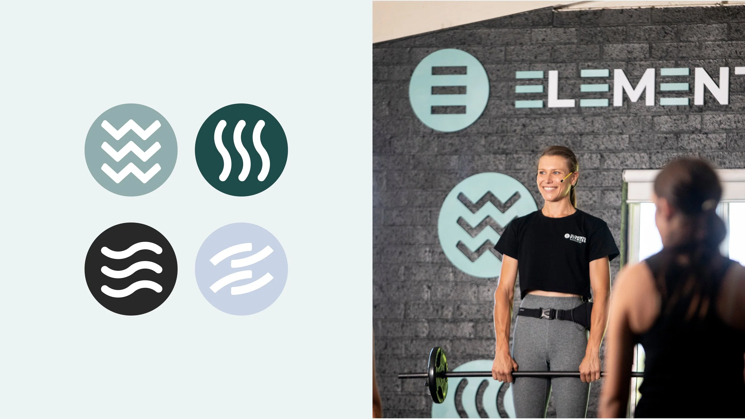 Elements Fitness icons