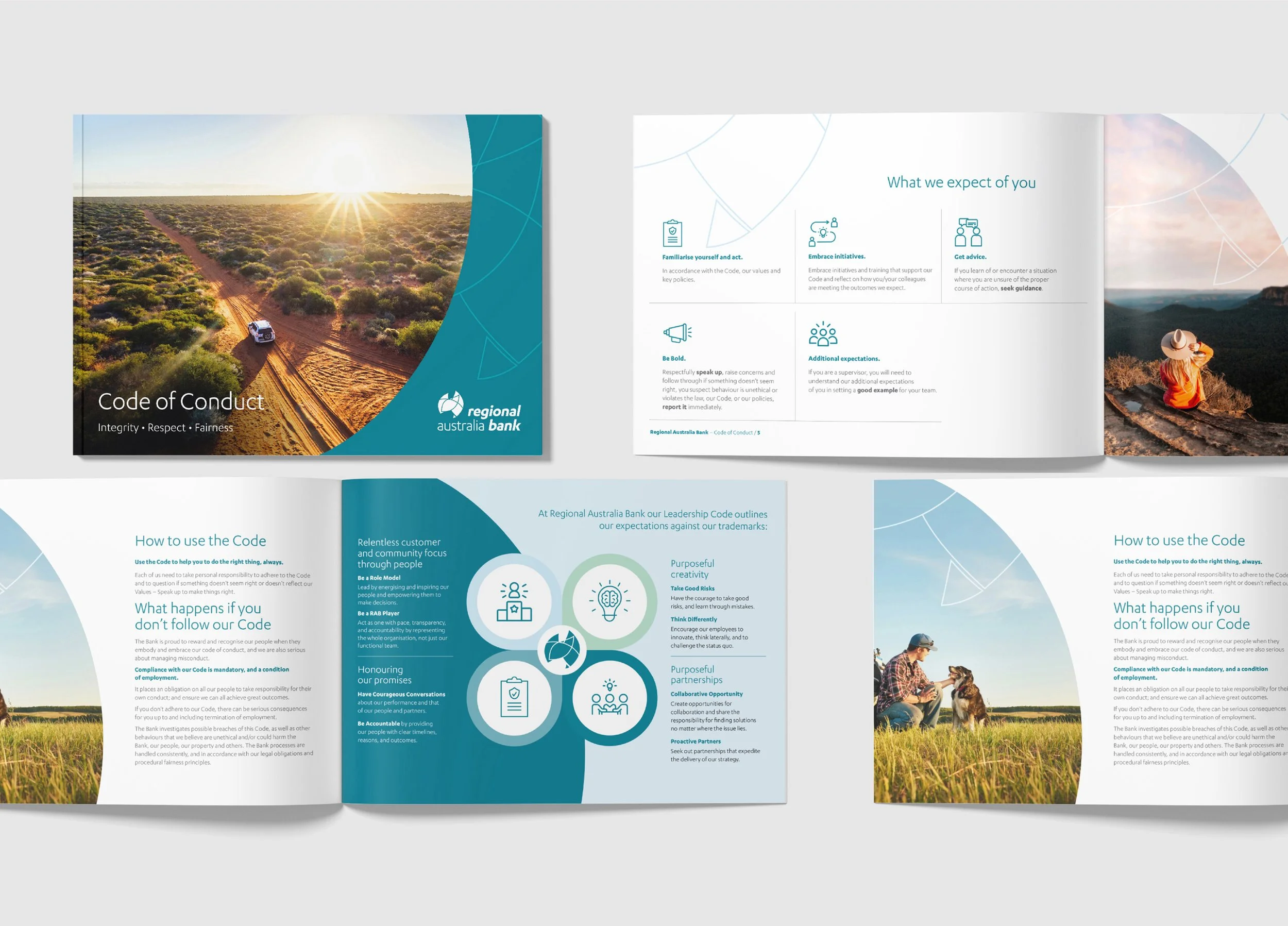 Regional Australia Bank document layout