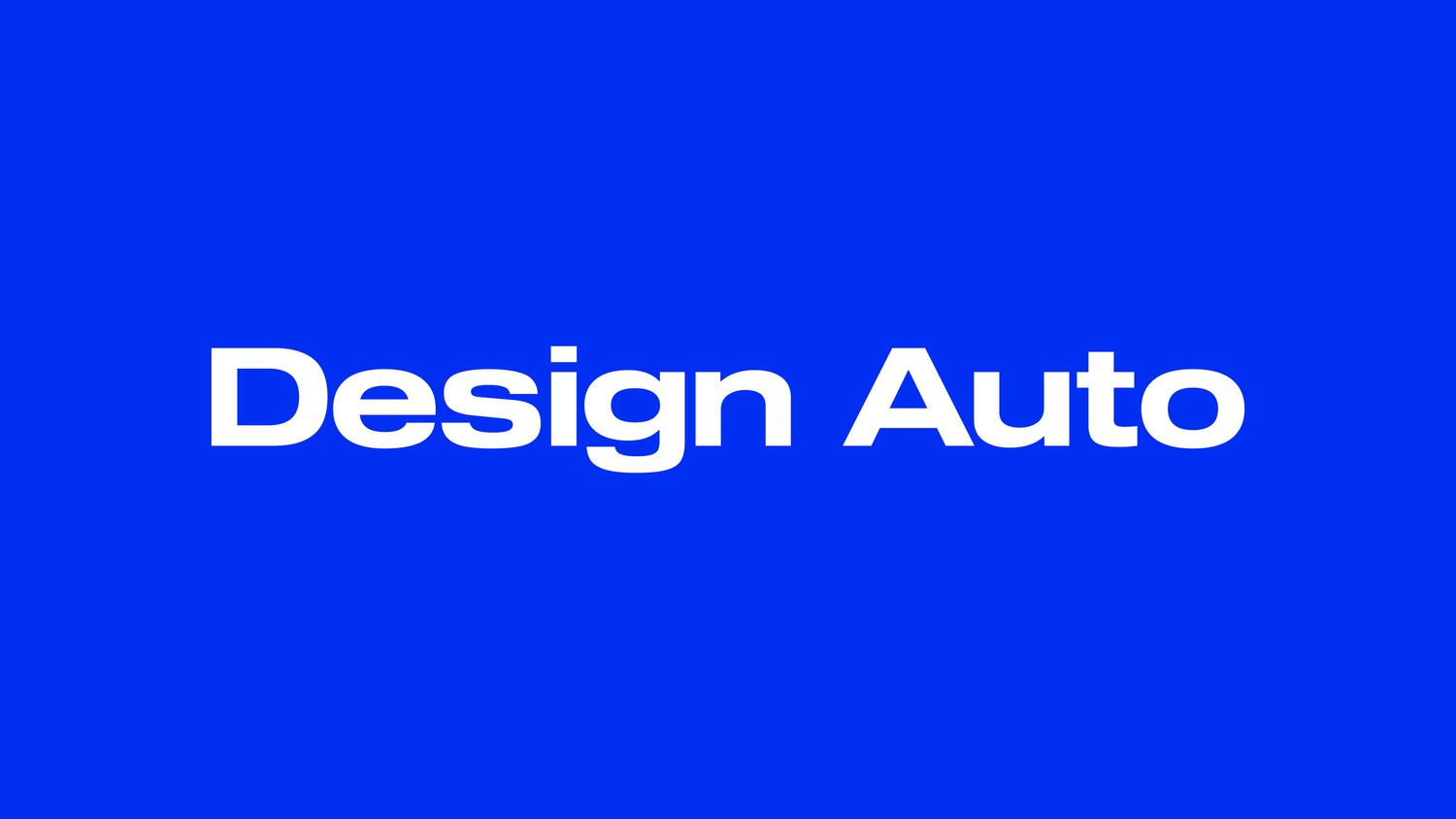 Design Auto