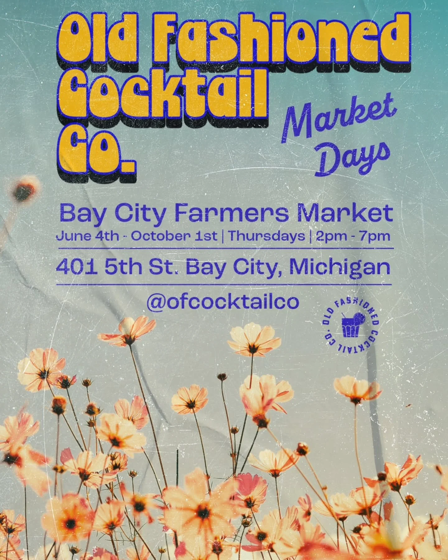 We are excited to announce that starting this Thursday, June 4th, we will have a weekly stand at the Bay City Farmers Market!

Come out and get your hands on new flavors of syrup as well as dehydrated garnishes!

We are thrilled for this experience a