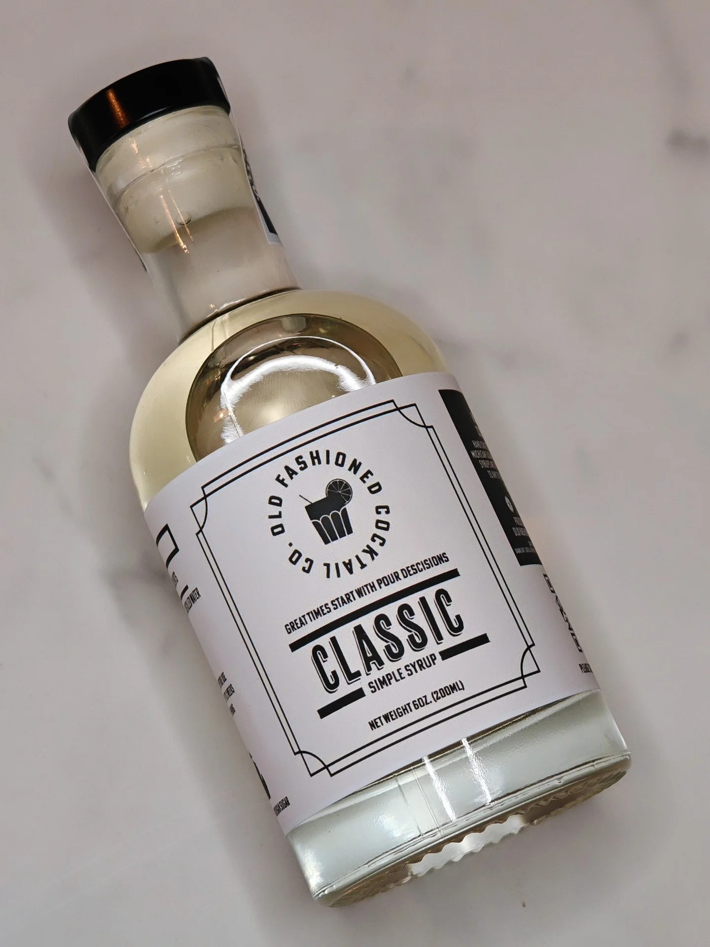 The Classic Simple Syrup. Available in 200ml or 375ml bottles.