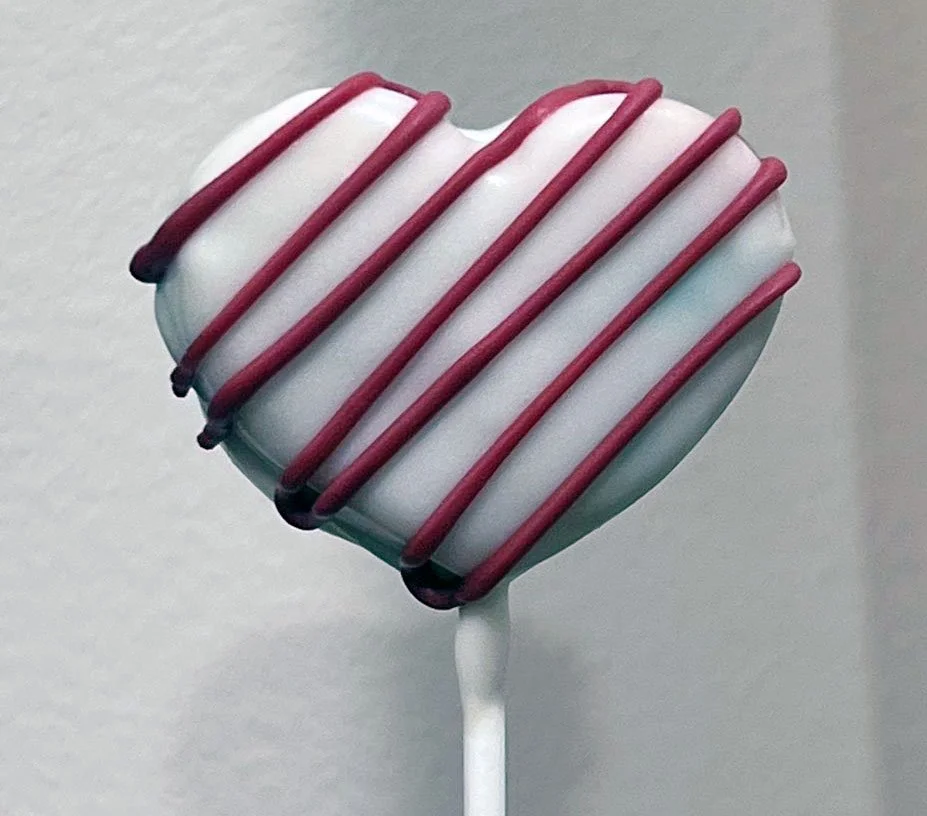 Vanilla Cakepops Heart