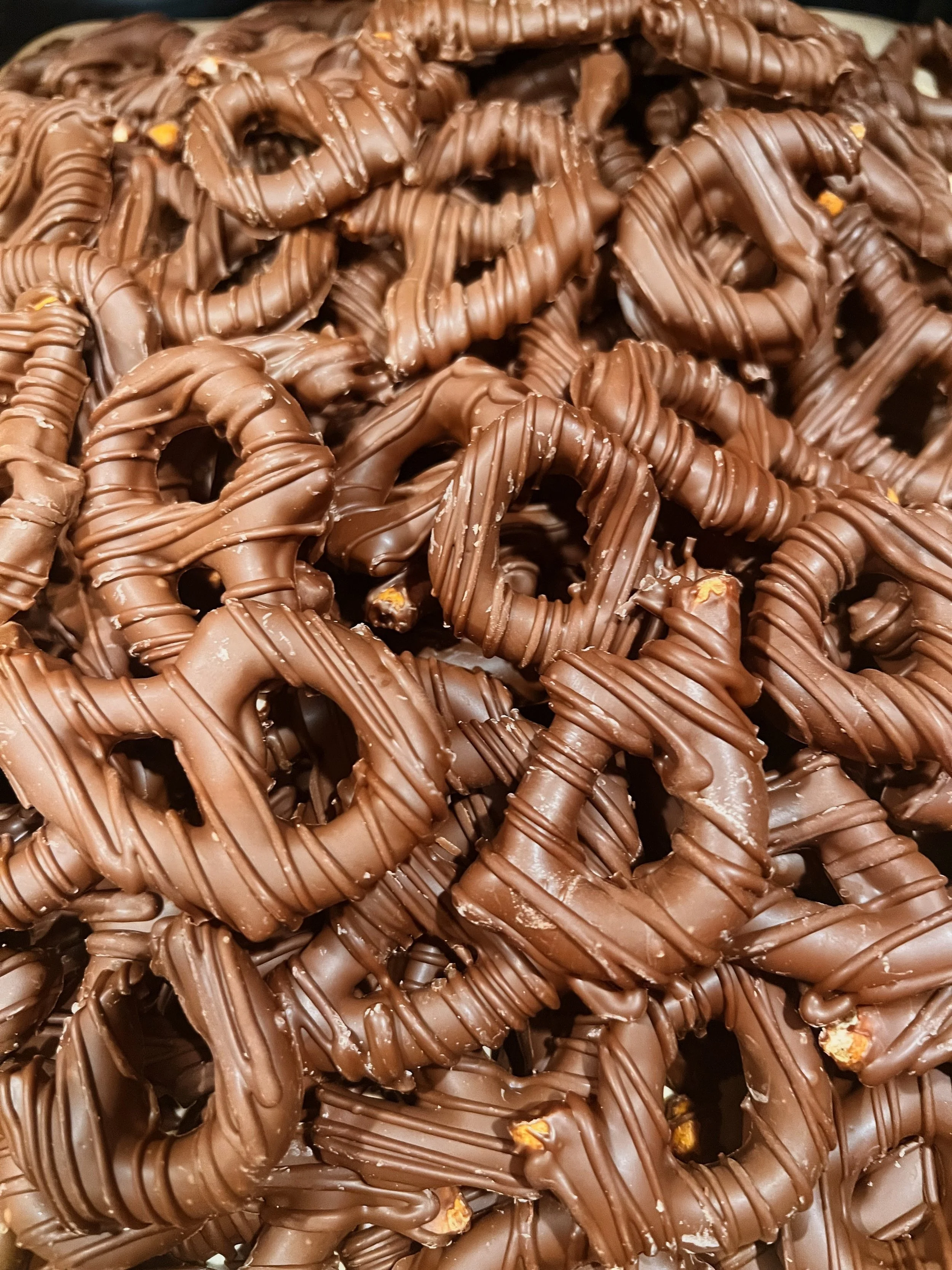 Chocolate Covered Pretzel Pieces