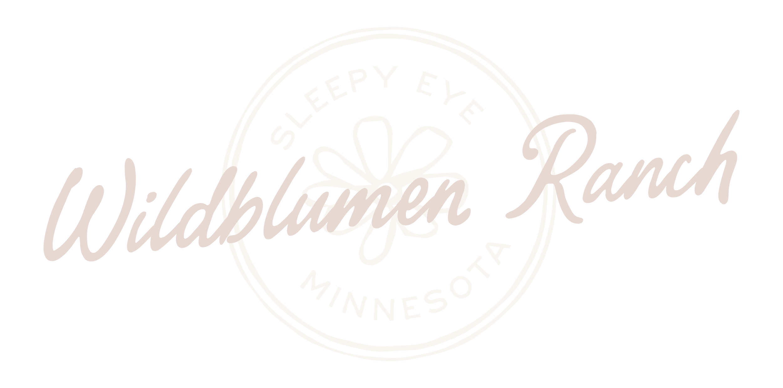 Logo for Wildbummen Ranch from Minnesota with a circular emblem and text overlay.