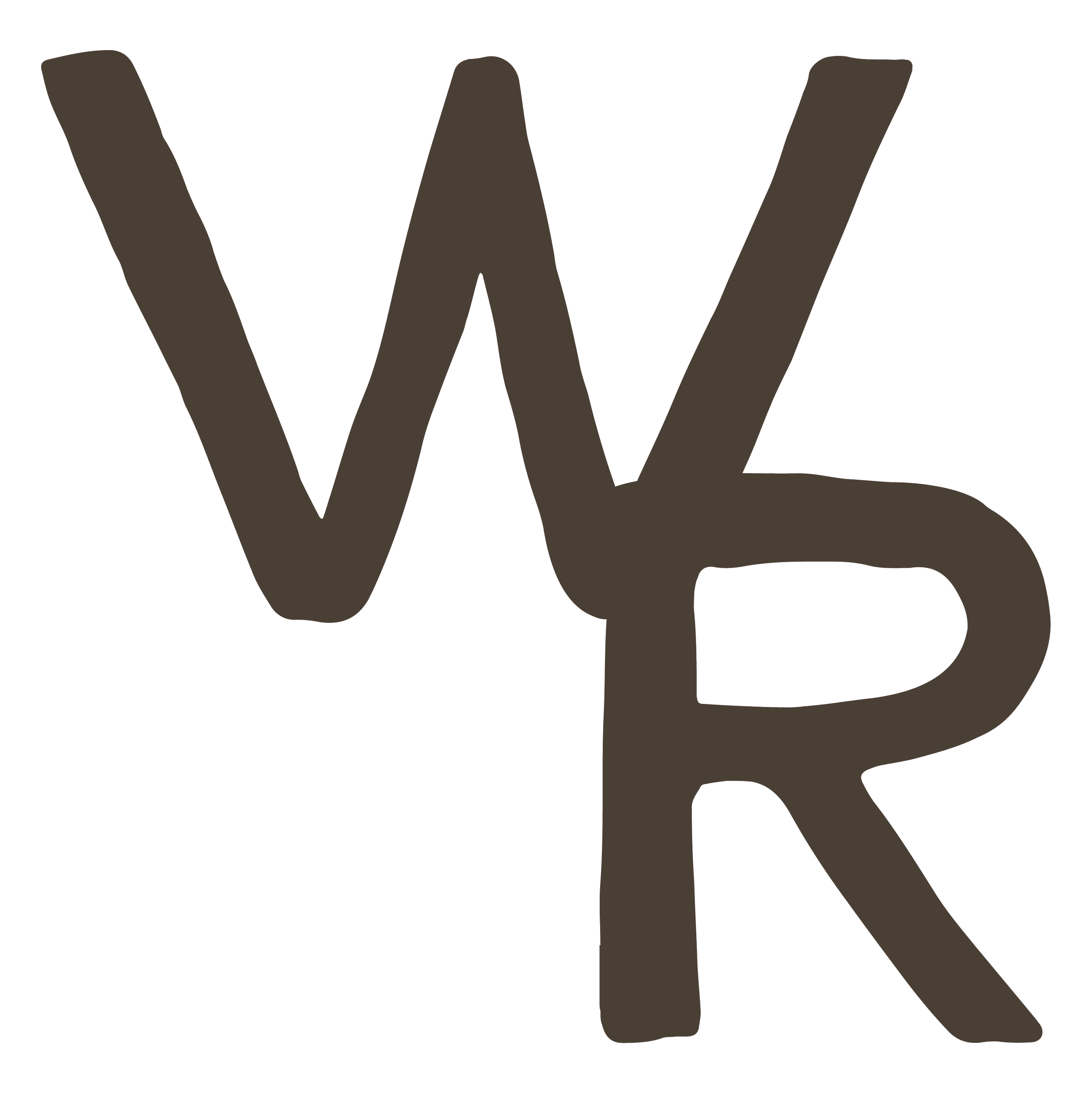Black logo with the stylized letters W, Y, and R interconnected