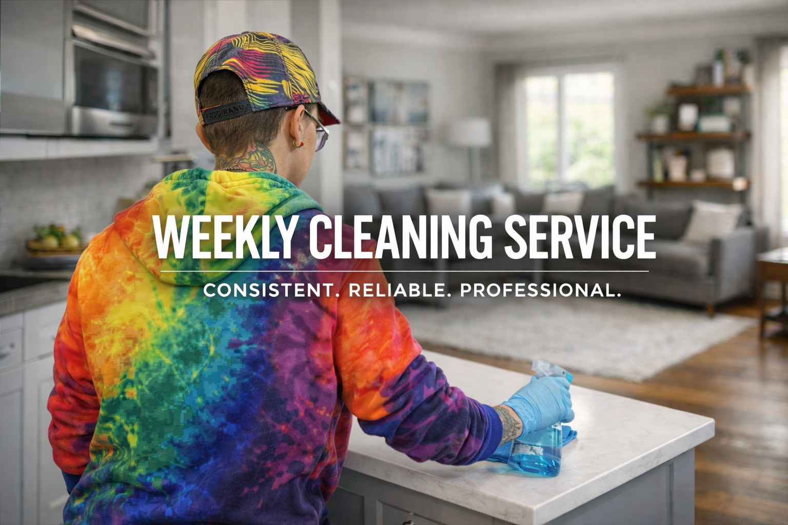 Weekly Basic Cleaning - 1 Bedroom & 1 Bath
