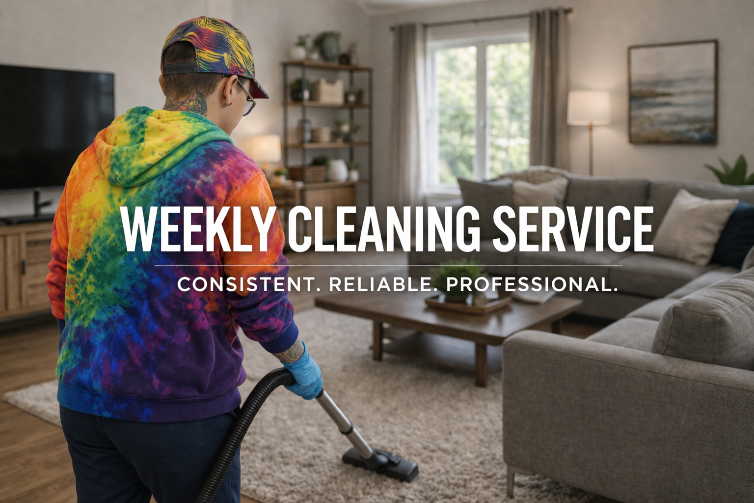 Weekly Basic Cleaning - 3 bedroom & 2 Bath