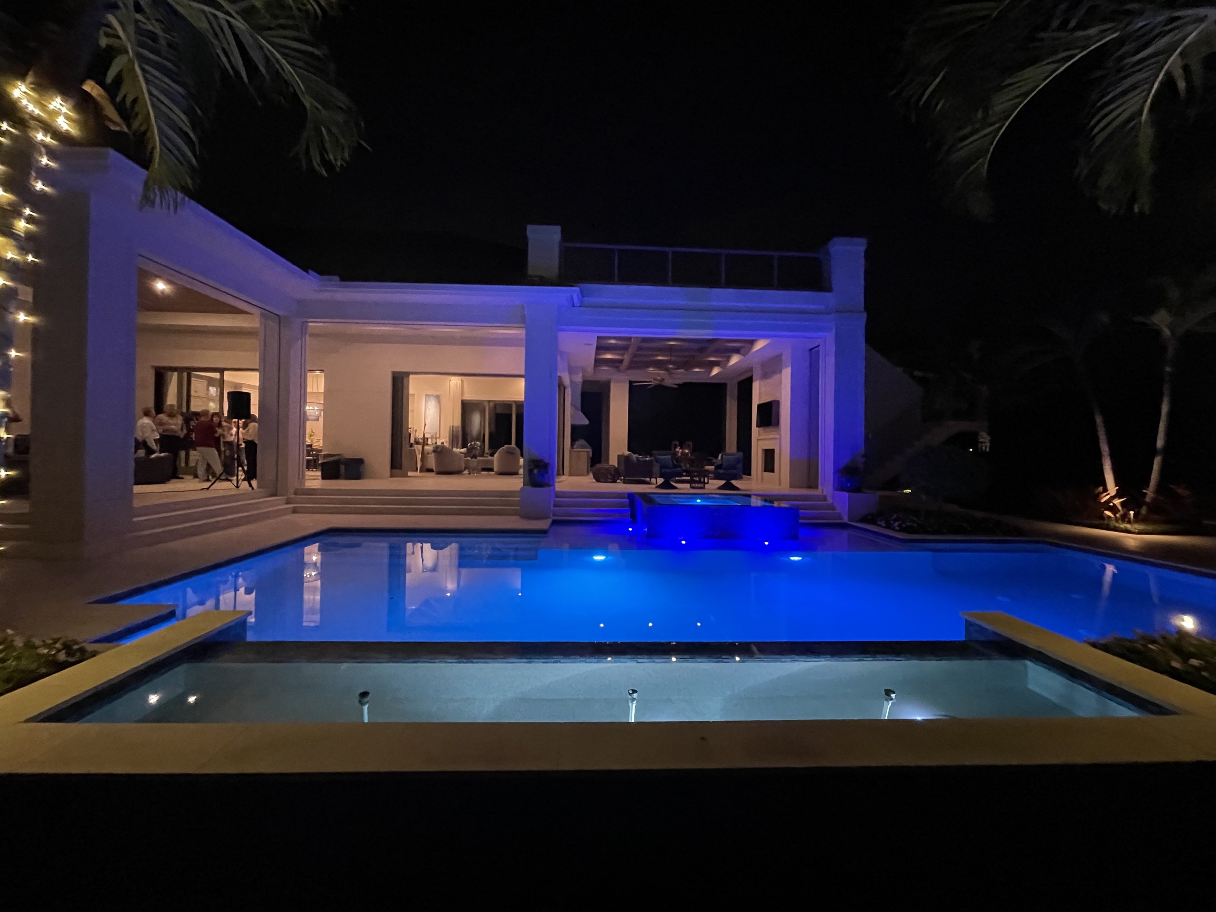 Residential ambiance lighting.