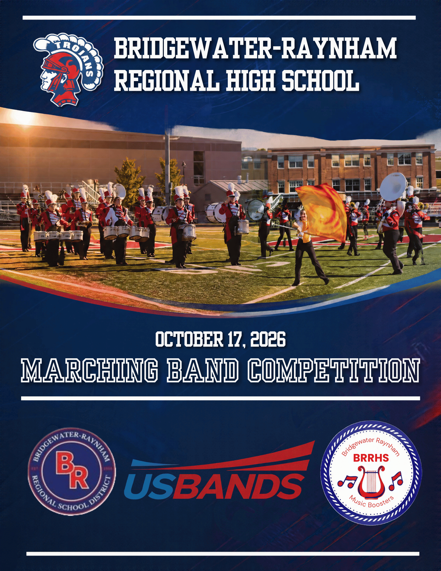 2026 BR Marching Band Home Competition - program