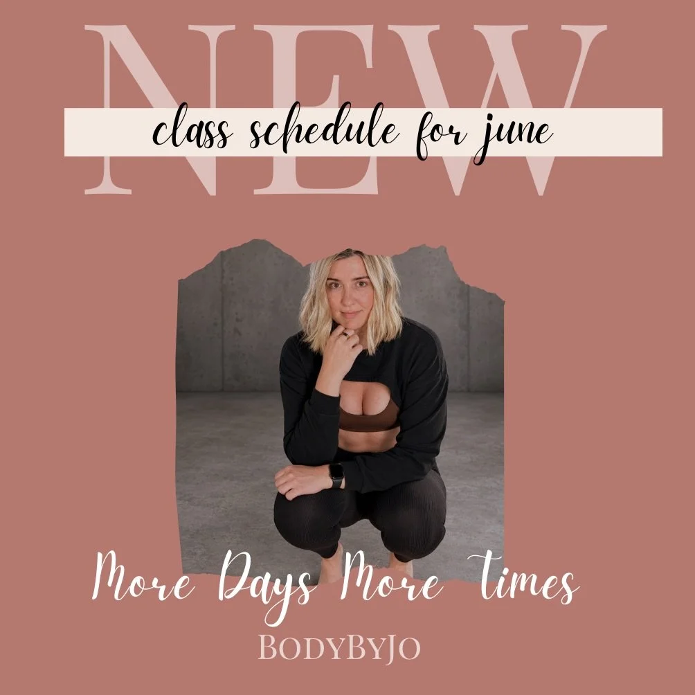 ***EXCITING NEWS&mdash; ✨ More Classes Each Week&bull;More Times ✨
JUNE SCHEDULE COMING SOON!