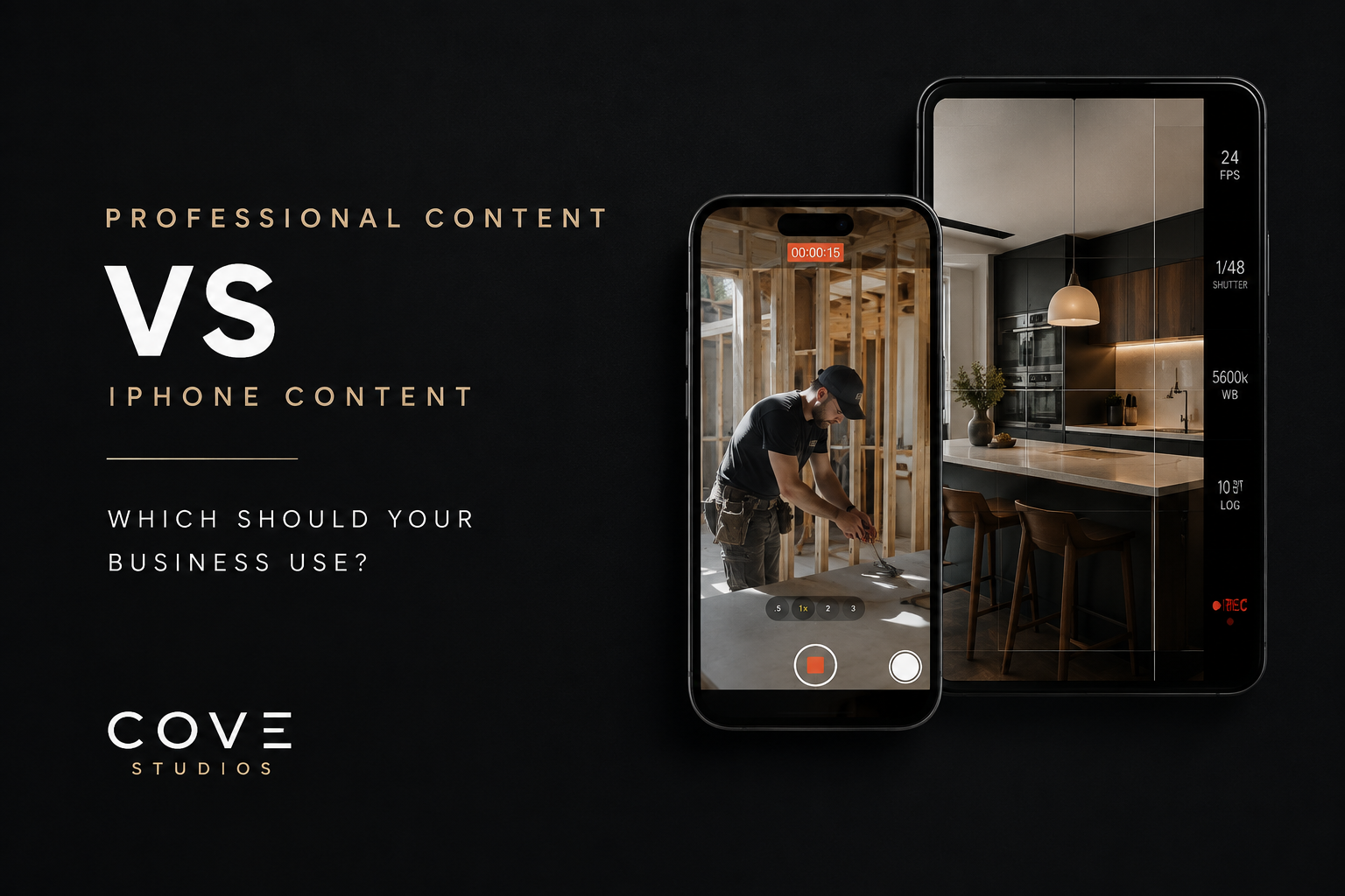 Professional Content vs iPhone Content: Which Should Your Business Use?