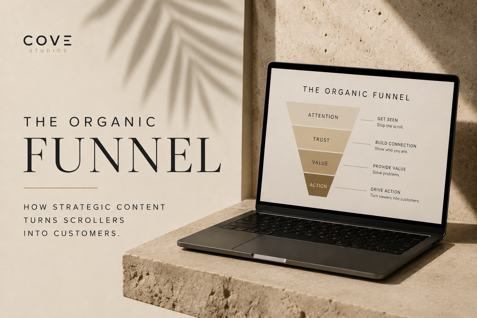 Why Posting More Content Isn’t the Answer: The Organic Content Funnel We Use at Cove Studios
