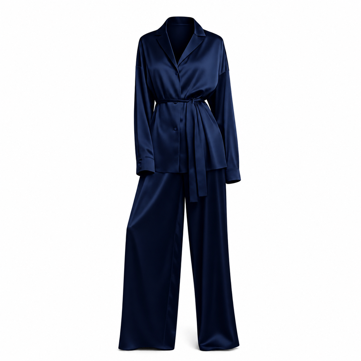 Midnight Ritual Mulberry Silk Pant Set
