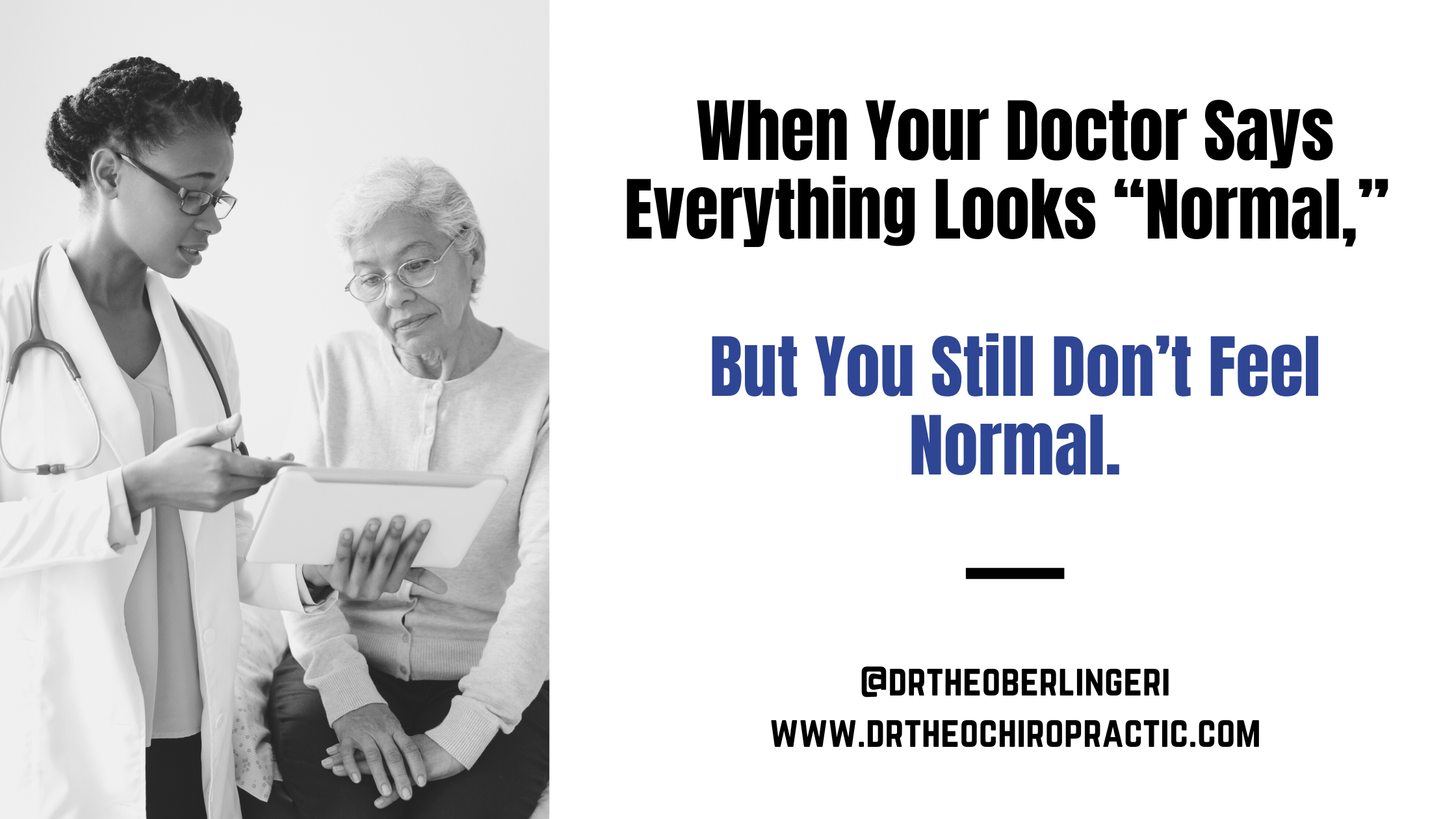 When You’re Told Everything Looks “Normal” But You Still Don’t Feel “Normal”