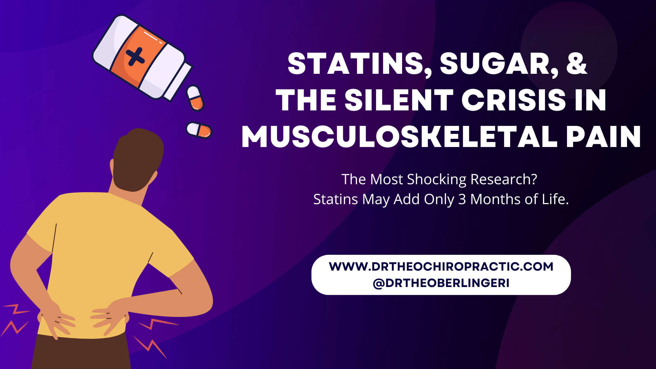 Statins, Sugar, and the Silent Crisis in Musculoskeletal Pain