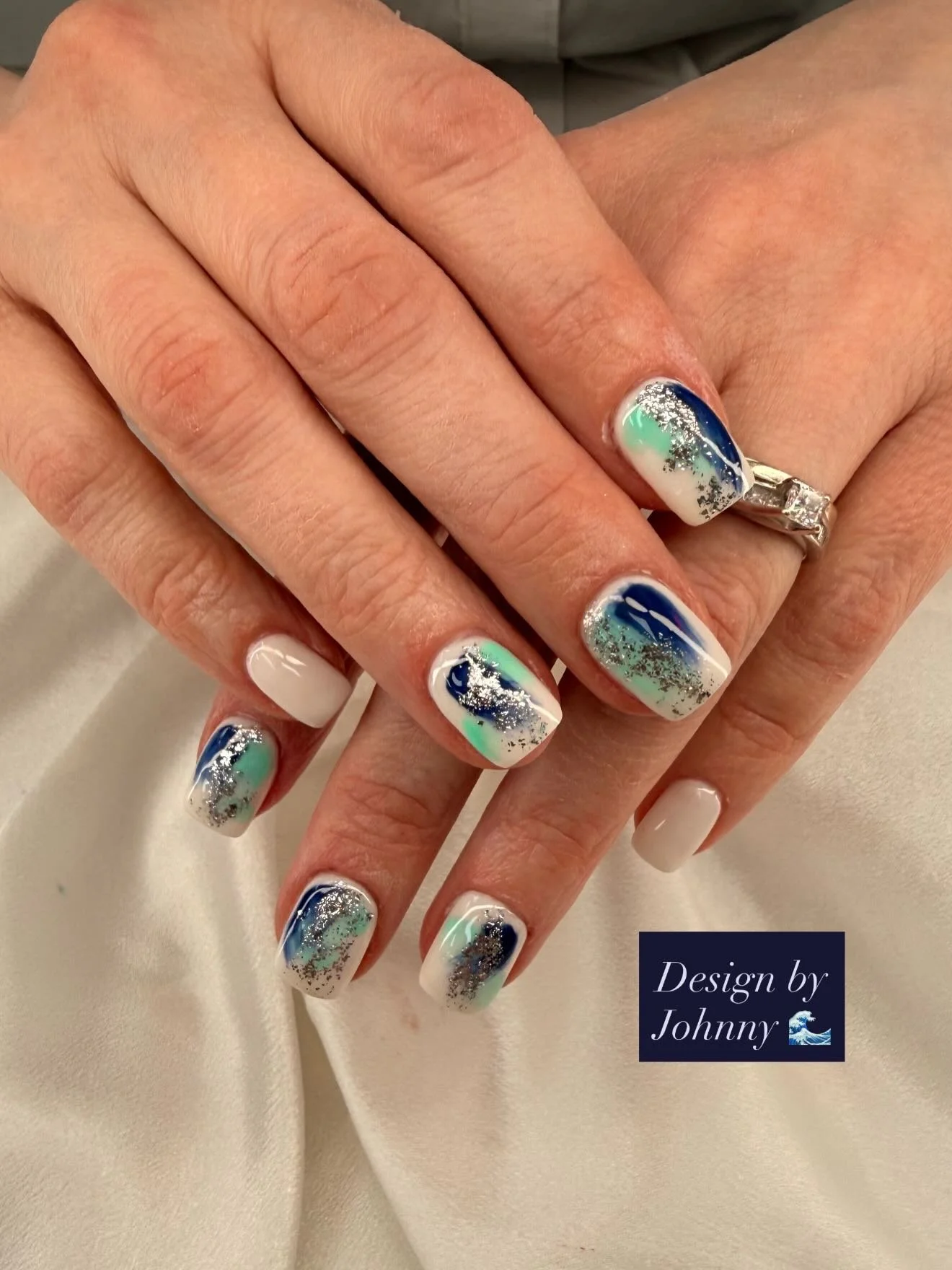 💙🩵🩶

#lovelynails #bluenails #nailart #bluenaildesign #naildesign