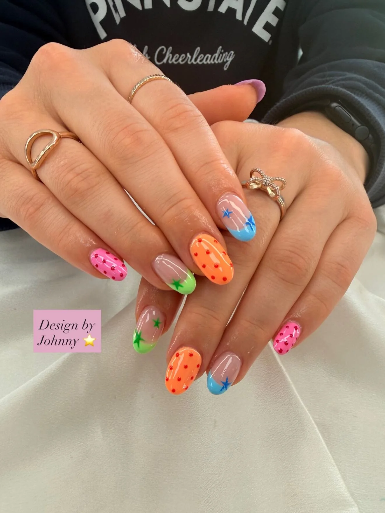 🩷🩵🧡💚💜

Full/Detailed Design by Johnny 💅

#lovelynails #cutenails #naildesign #polkadotnails #aestheticnails