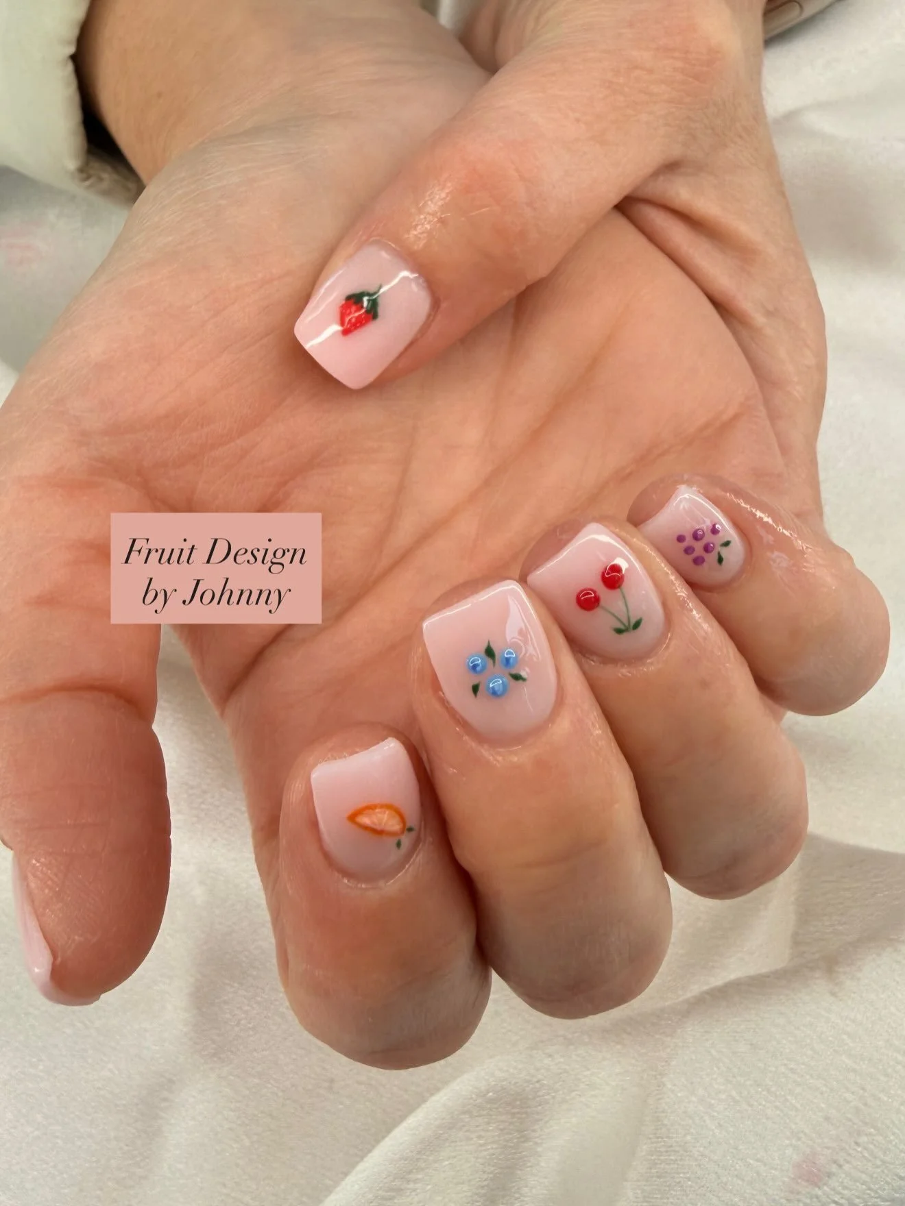 🍇🍒🫐🍊🍓

Full/Detailed Design by Johnny 💅

#lovelynails #fruitnails #nailart #cutenails #fruitnaildesign