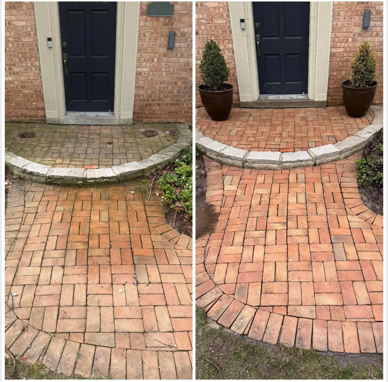 Another happy customer in Tosa

We cleaned up this brick entryway and driveway and the results speak for themselves.

At Engine Co. Cleaners, we take pride in doing the job right&mdash;no shortcuts.

🚒 Firefighter-owned &amp; operated
💬 Message us 