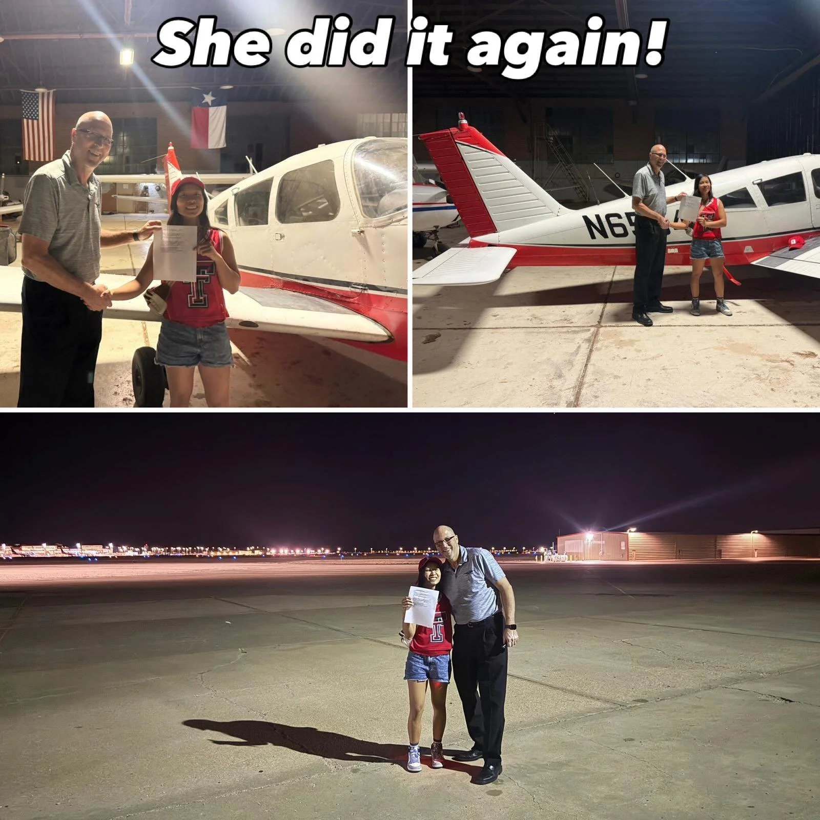 Amazing Maya did it again! Passed her CFII the very next day 👏🏼👏🏼👏🏼 Feom PPL to CFII in three years- truly inspiring!!

#baycities99s #theninetyninesinc #womenpilots