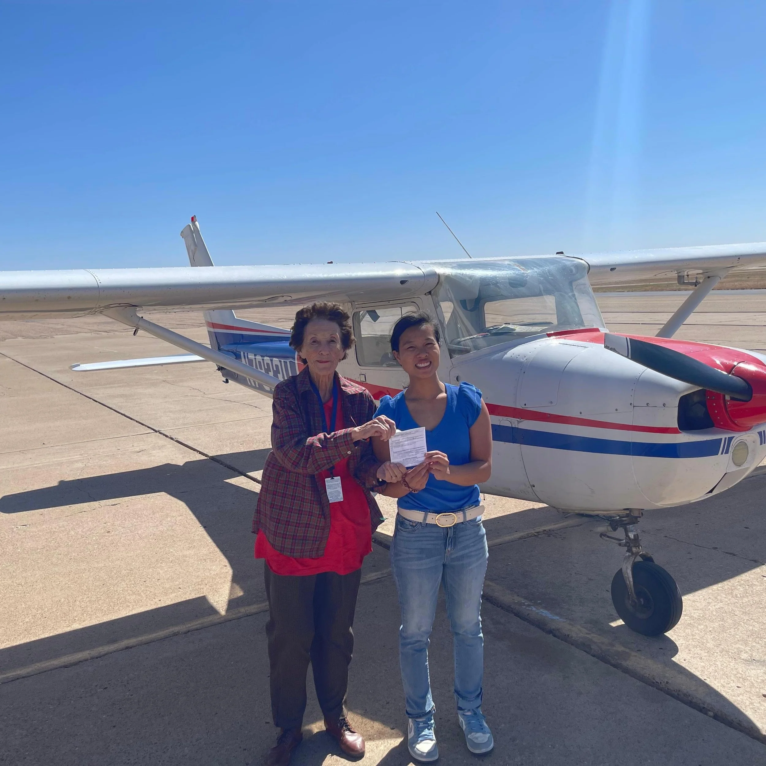 Our chapter secretary is now a CFI!! ✈️🙌🏽✨🤩
Congratulations Maya! We are so very proud of you!

#baycities99s #theninetyninesinc #womenpilots #certifiedflightinstructor