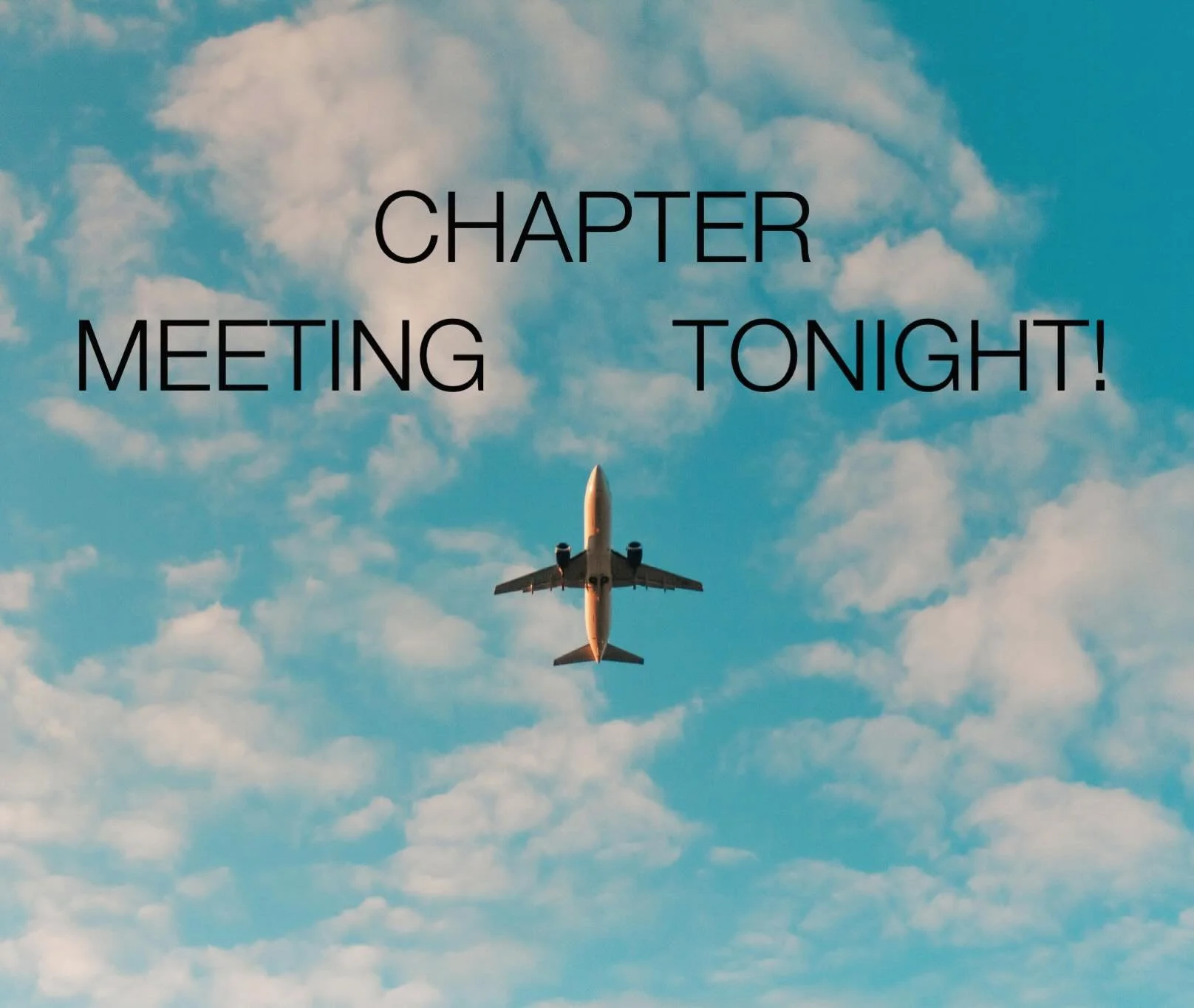 Chapter meeting tonight 6:30 at KCCR or on zoom! Hope to see you there! 

PSA Flight School 

#baycities99s