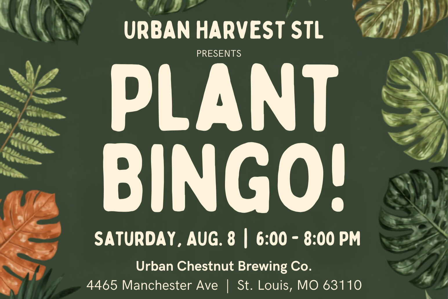 Plant Bingo - Urban Harvest STL