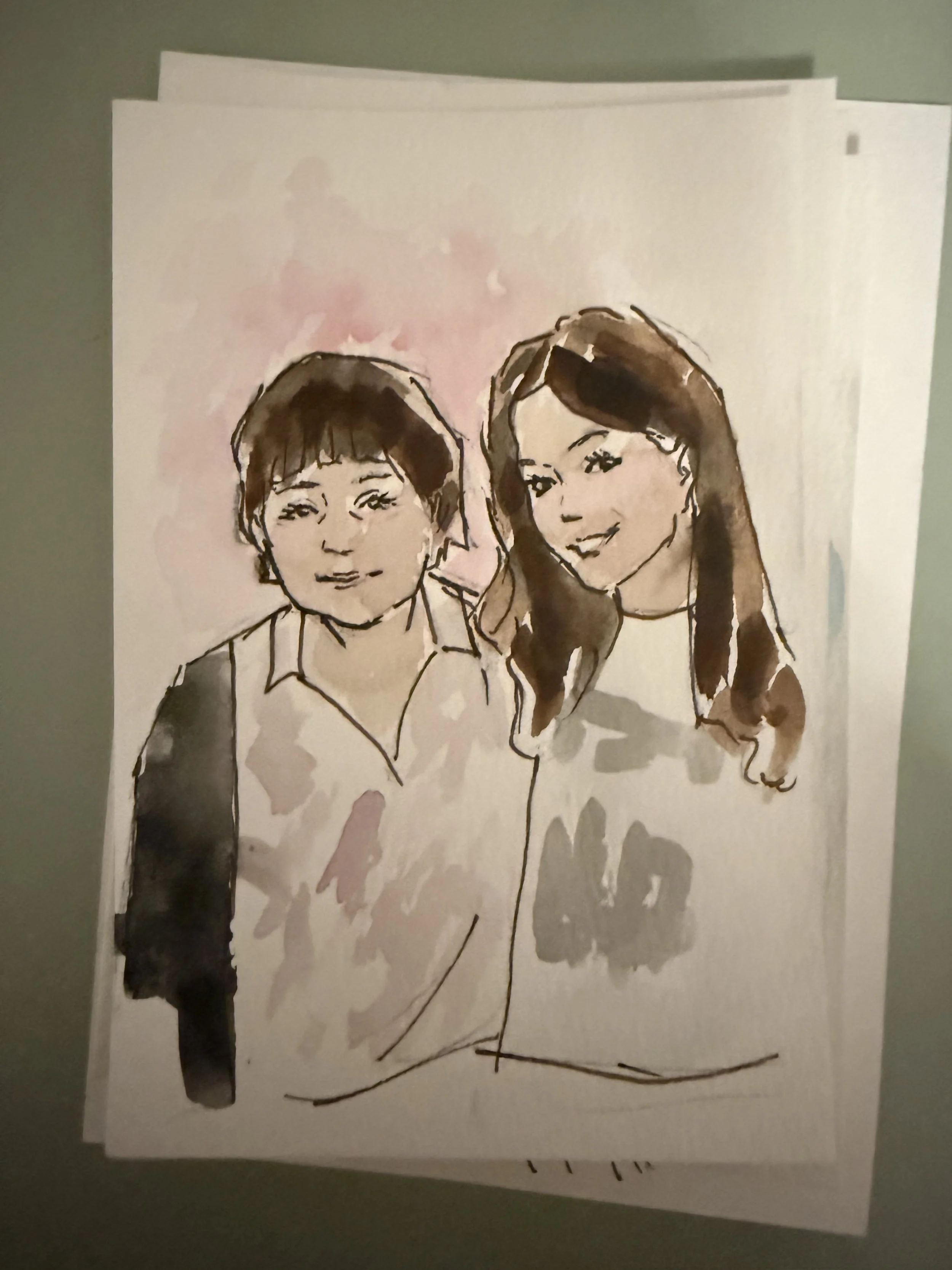 Guest Portraits 6 hours (50-60 guests)