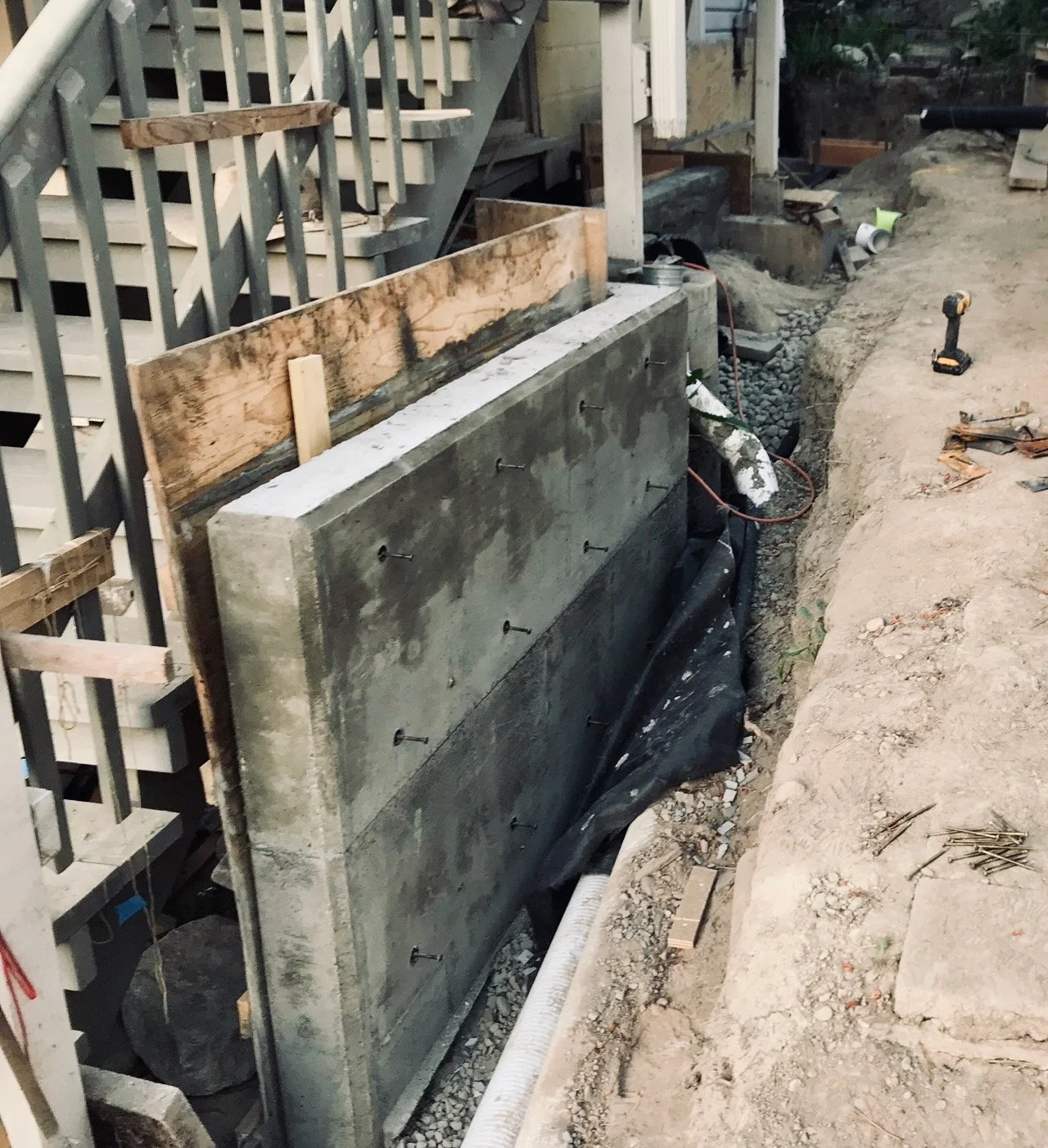 FOUNDATIONS & RETAINING WALLS