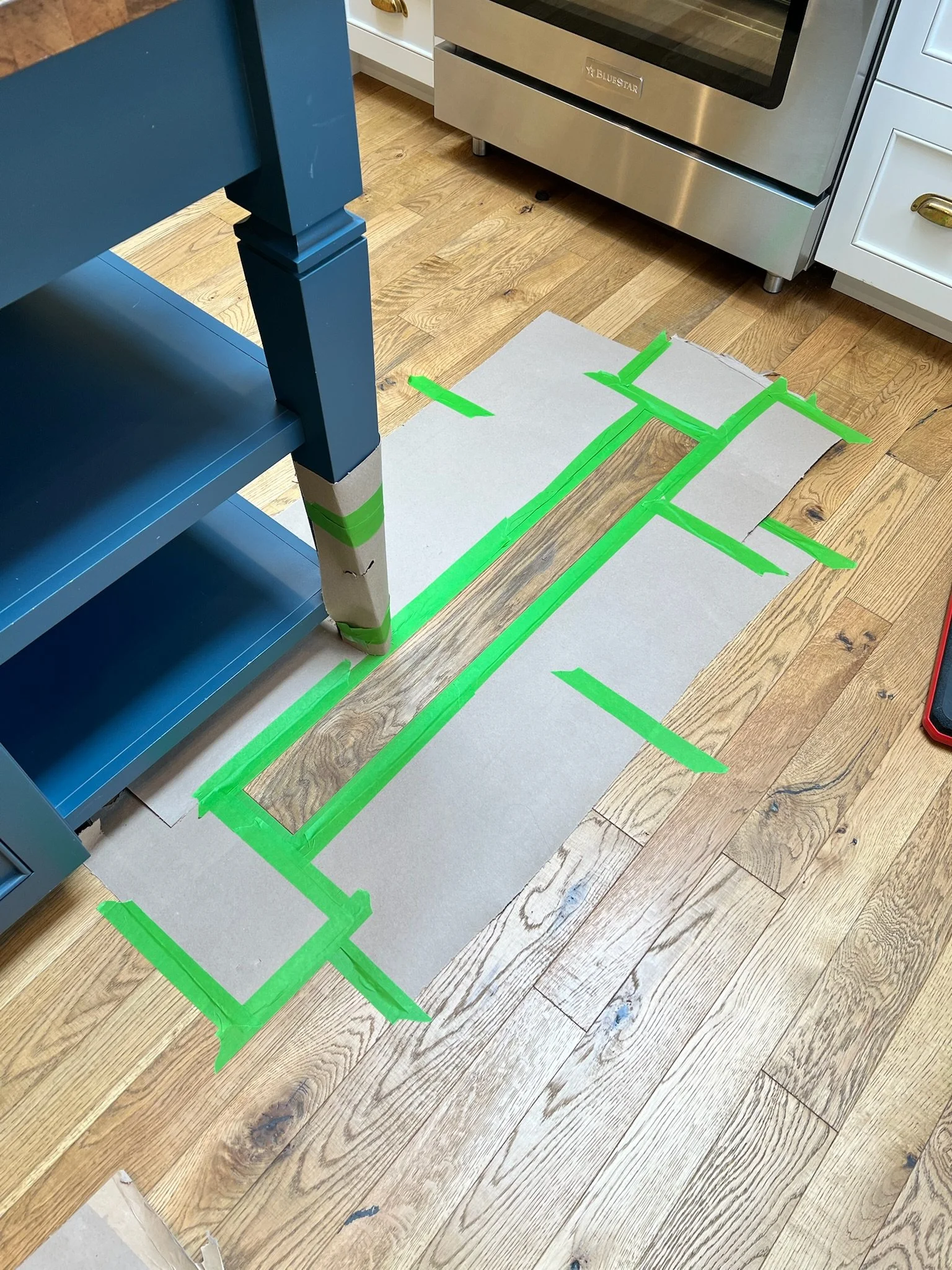 REPLACING DAMAGED FLOORING