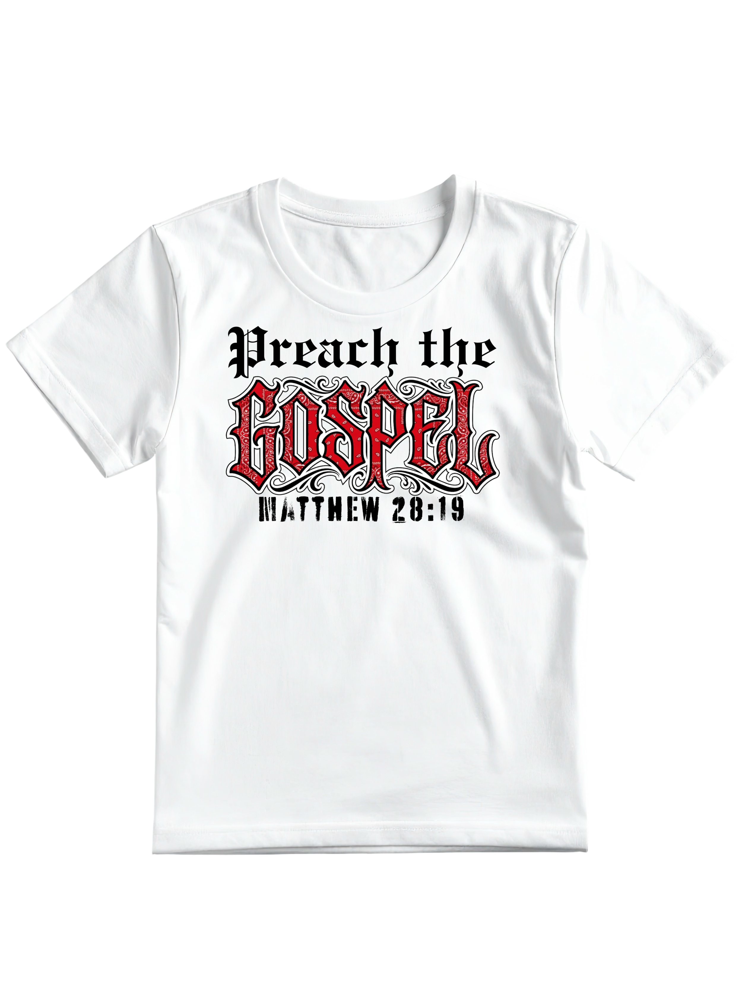 GOSPEL (RED, FRONT PRINT)