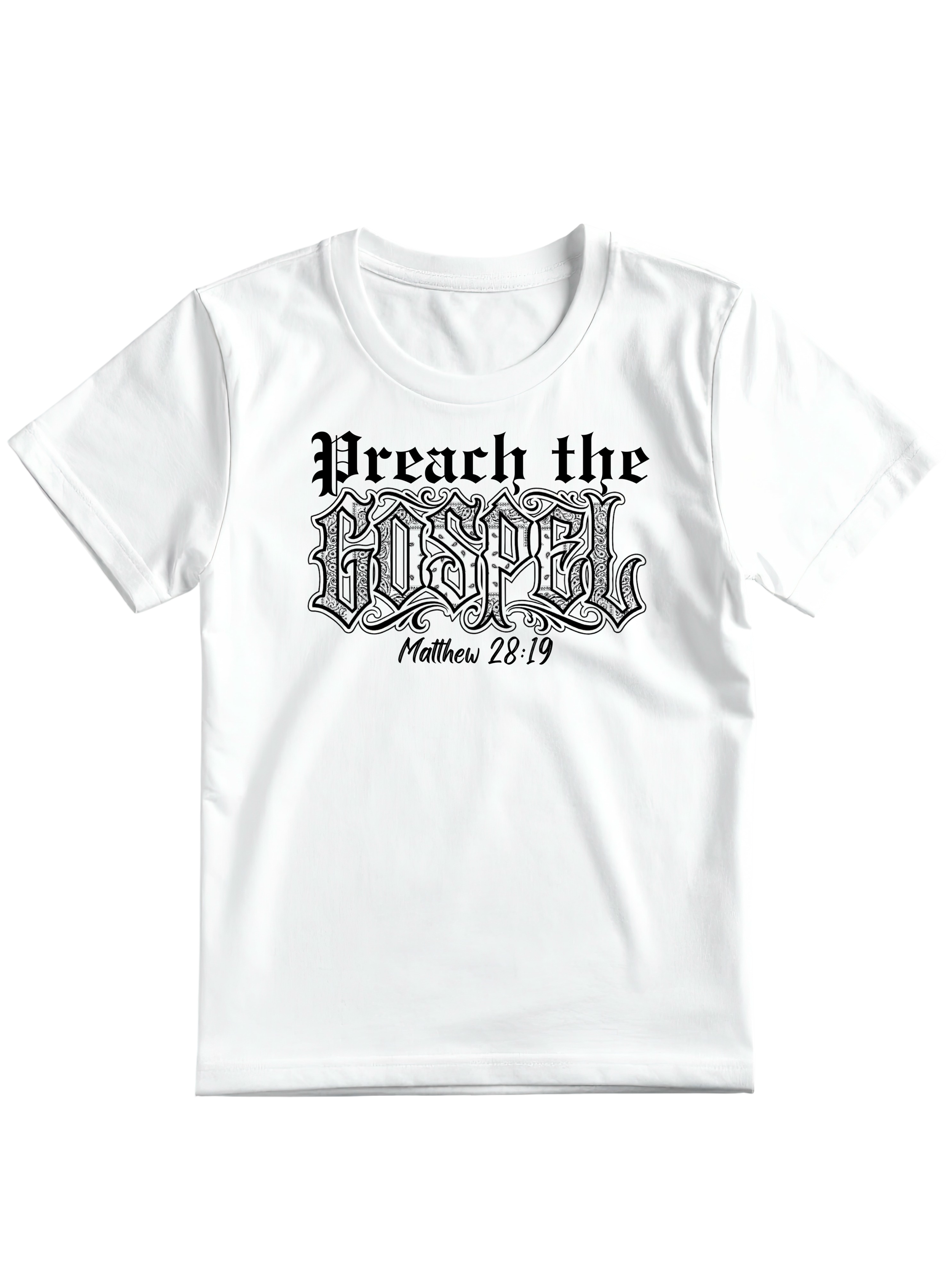 GOSPEL (BLACK, FRONT PRINT)